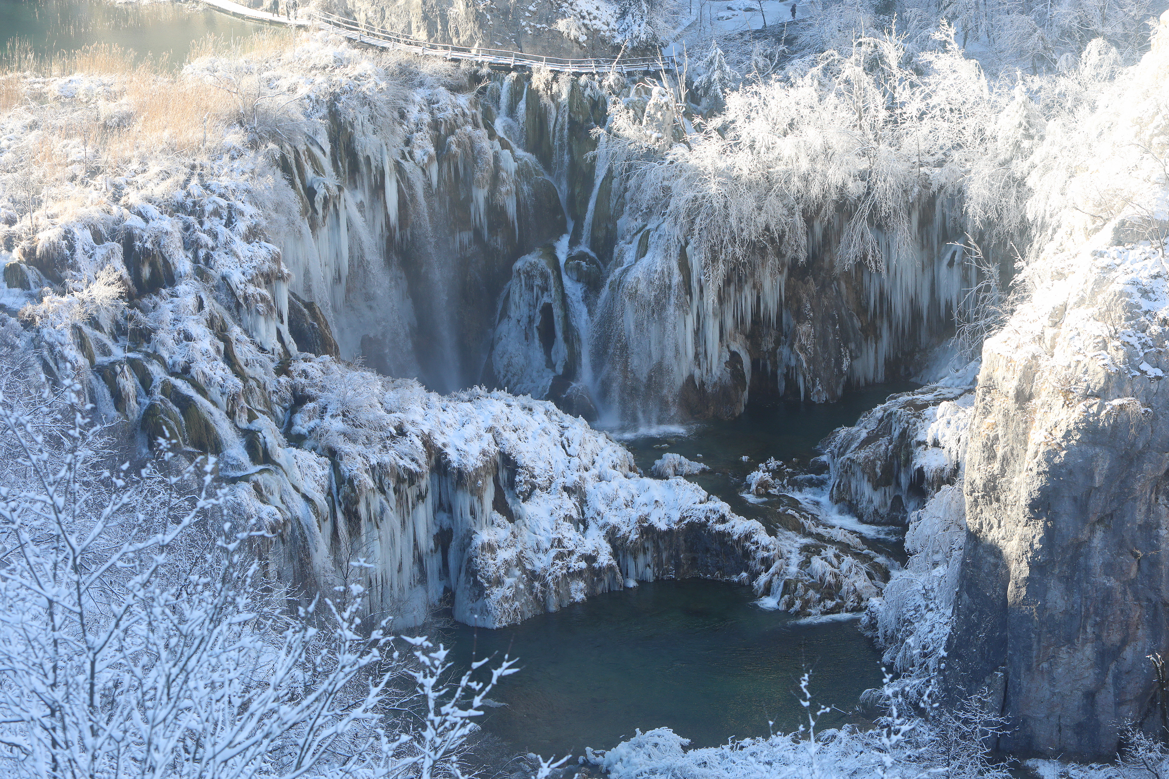 Zaledenele Plitvice, plitviška jezera
