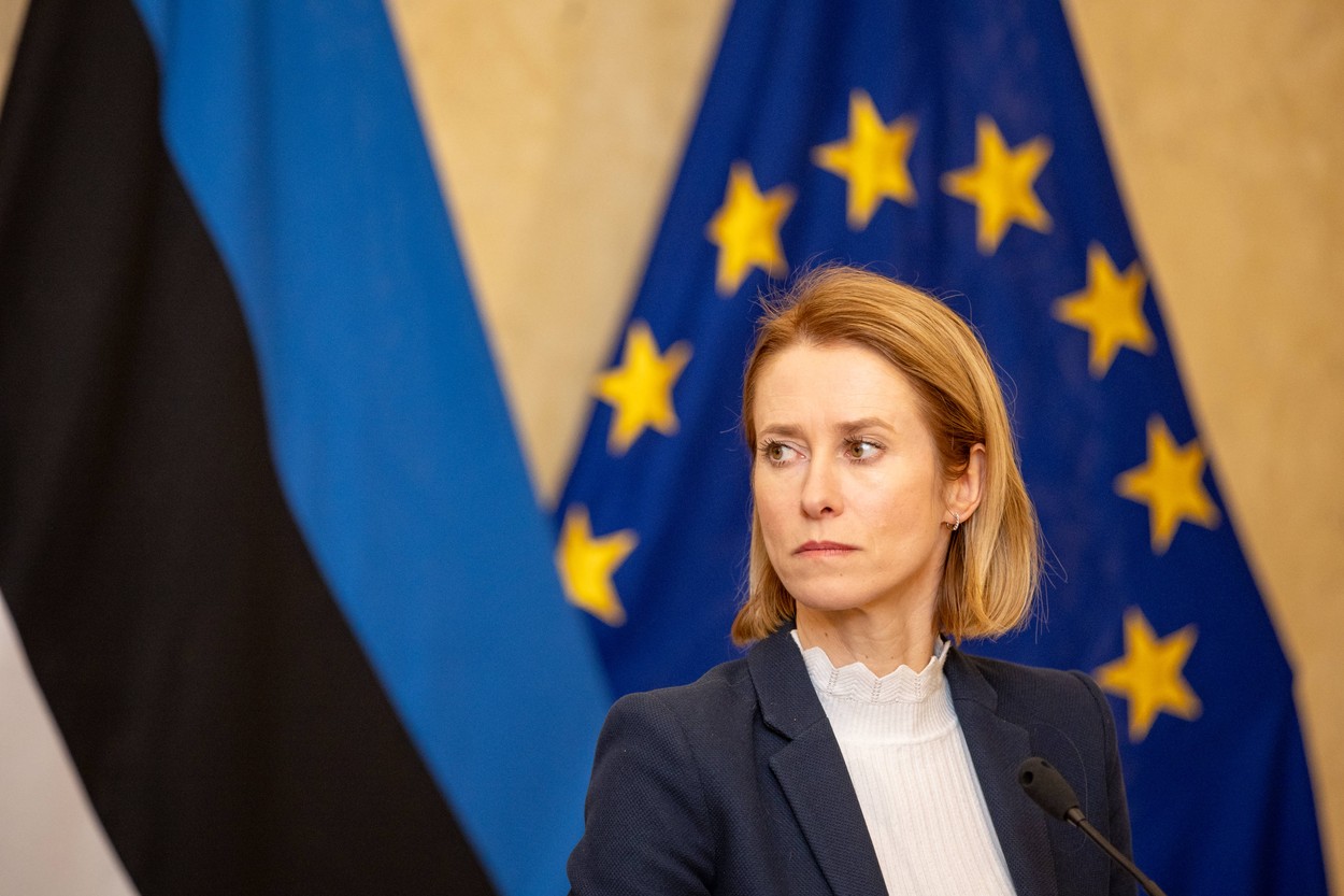Kaja Kallas, estonija, predsednica vlade