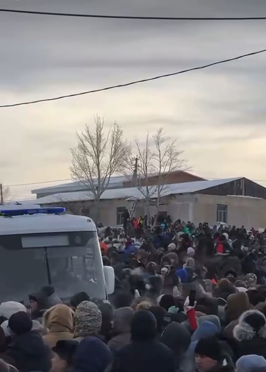 Protest pred sodiščem v Baškortostanu. (Foto: PROFIMEDIA)