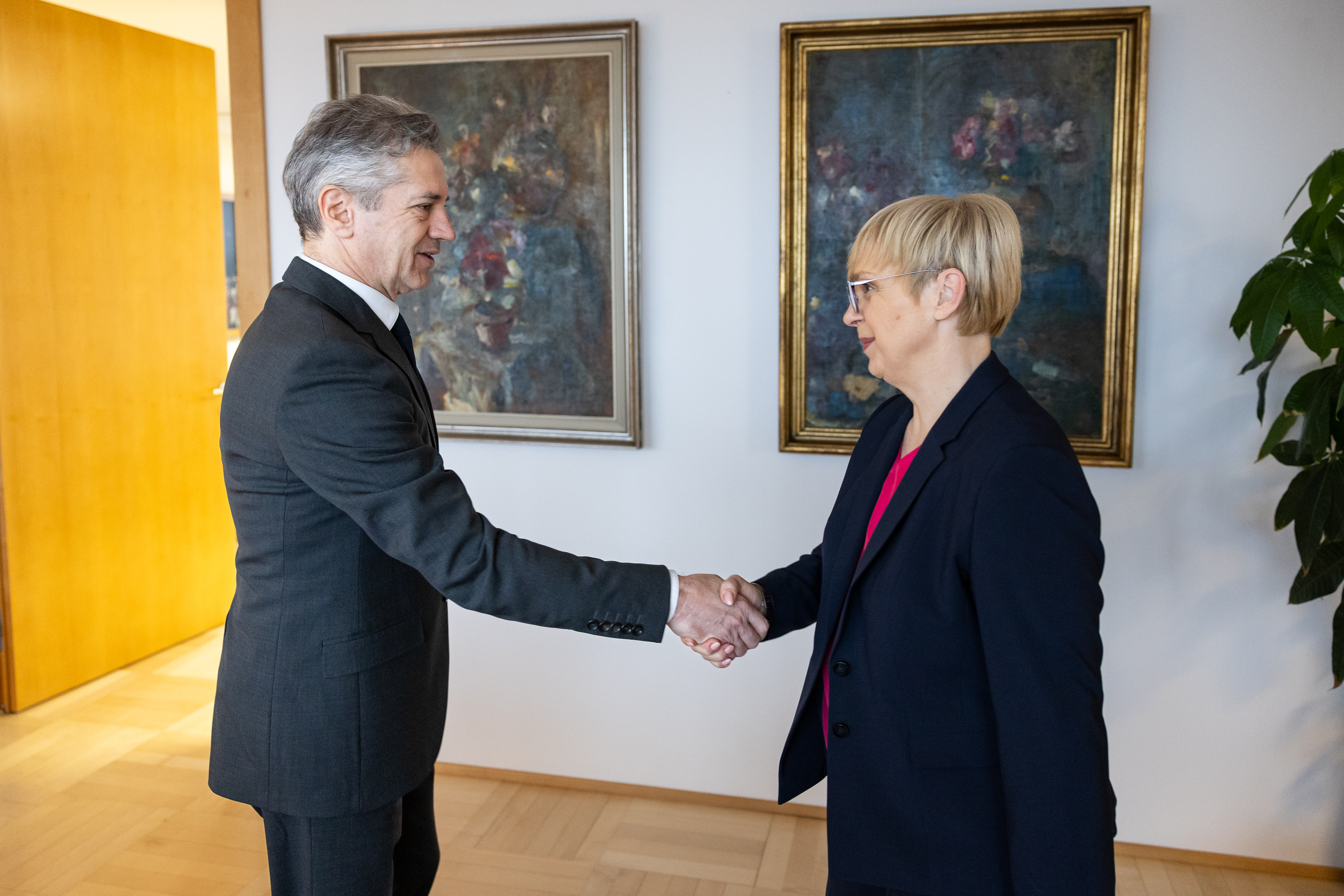 srečanje, Robert Golob, Nataša Pirc Musar