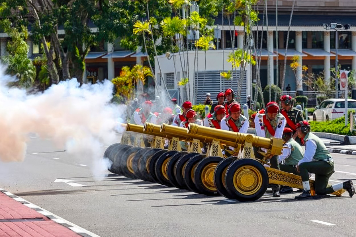 Poročno slavje brunejskega princa Abdula Mateena in Anishe Rosnah Ise Kalebić. (Foto: PROFIMEDIA)