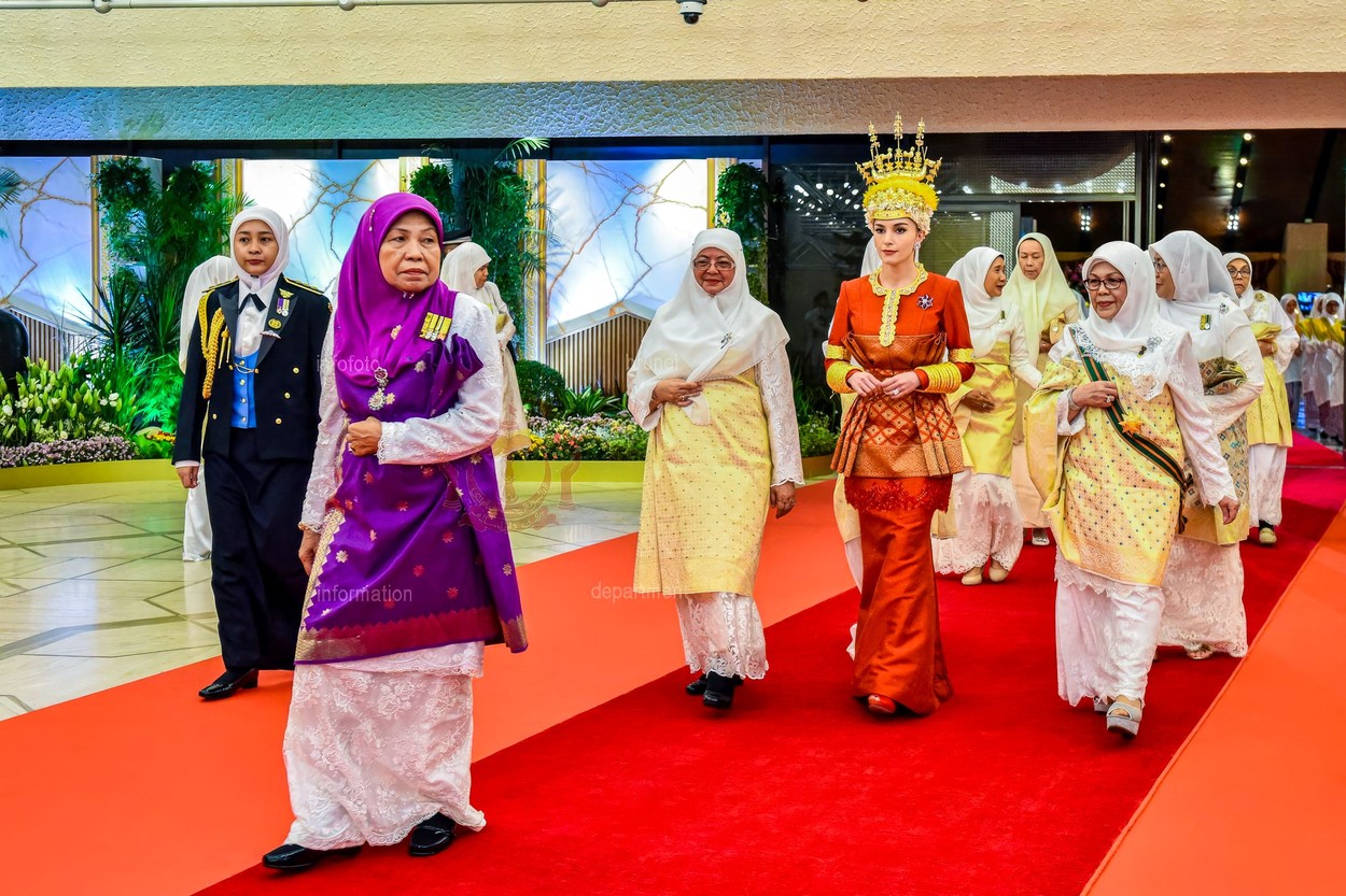 Poročno slavje brunejskega princa Abdula Mateena in Anishe Rosnah Ise Kalebić. (Foto: PROFIMEDIA)