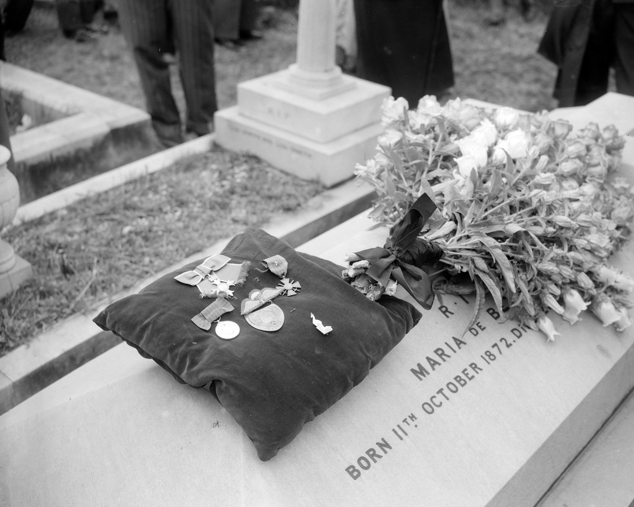 Odlikovanja Christine Granville na njenem pogrebu (Foto: PROFIMEDIA)