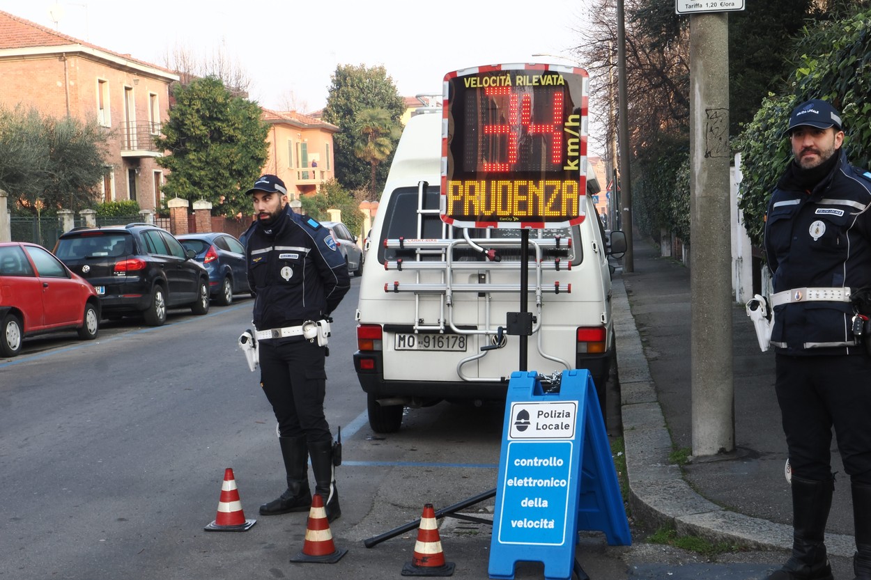 Bologna, Italija, omejitev hitrosti