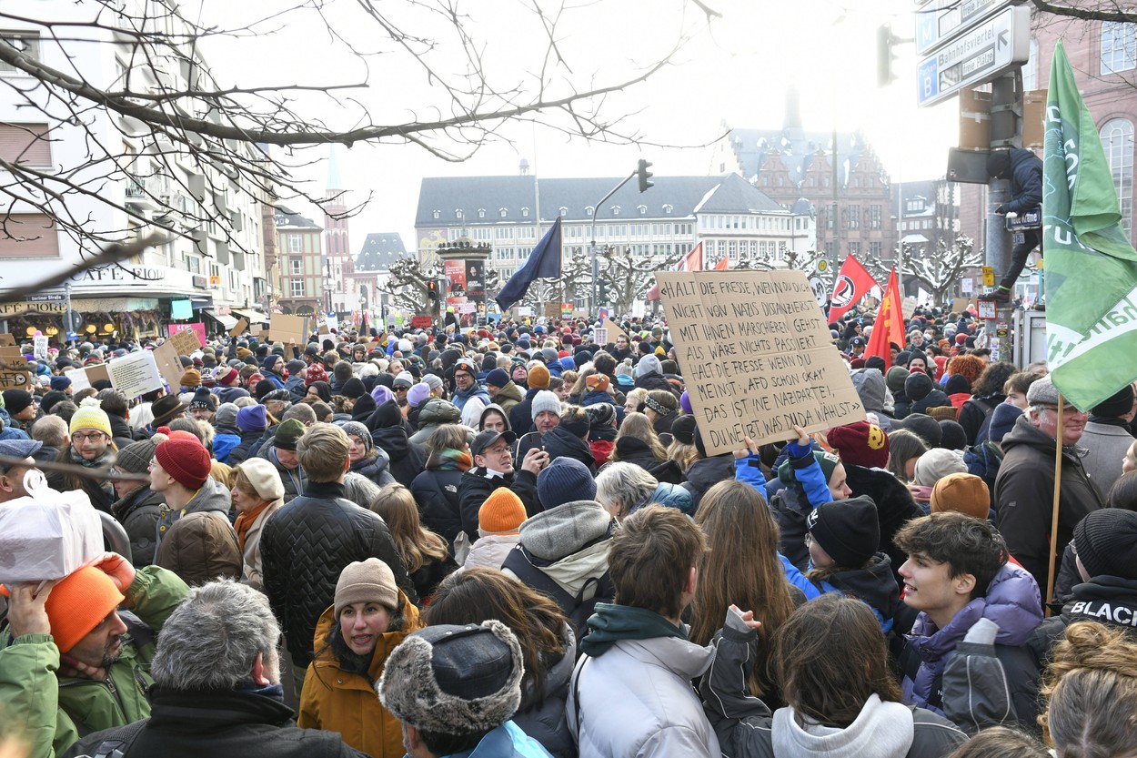Protesti proti skrajni desnici v Nemčiji. (Foto: PROFIMEDIA)