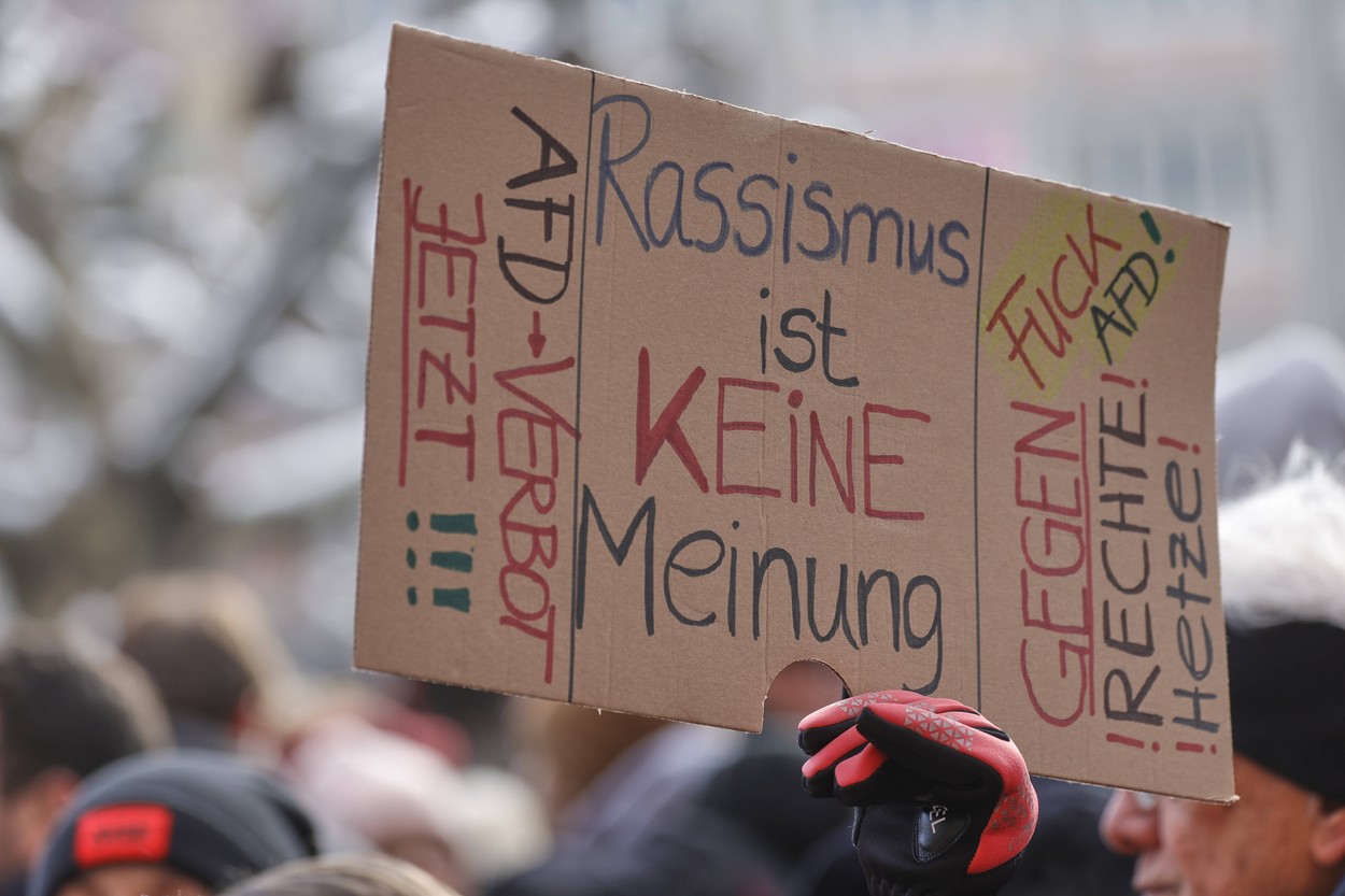 Protesti proti skrajni desnici v Nemčiji. (Foto: PROFIMEDIA)