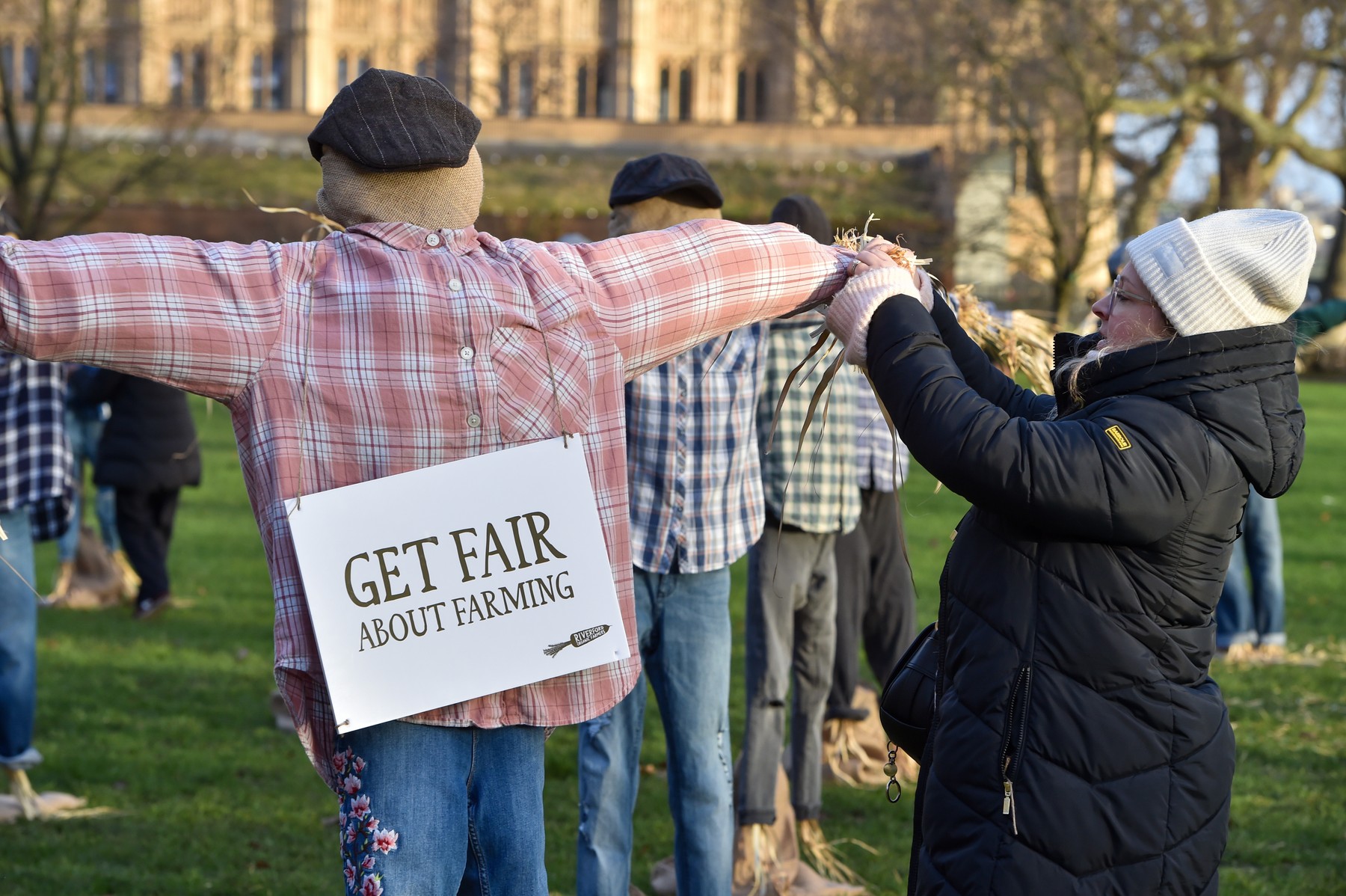 protest, kmetje, Velika Britanija, London