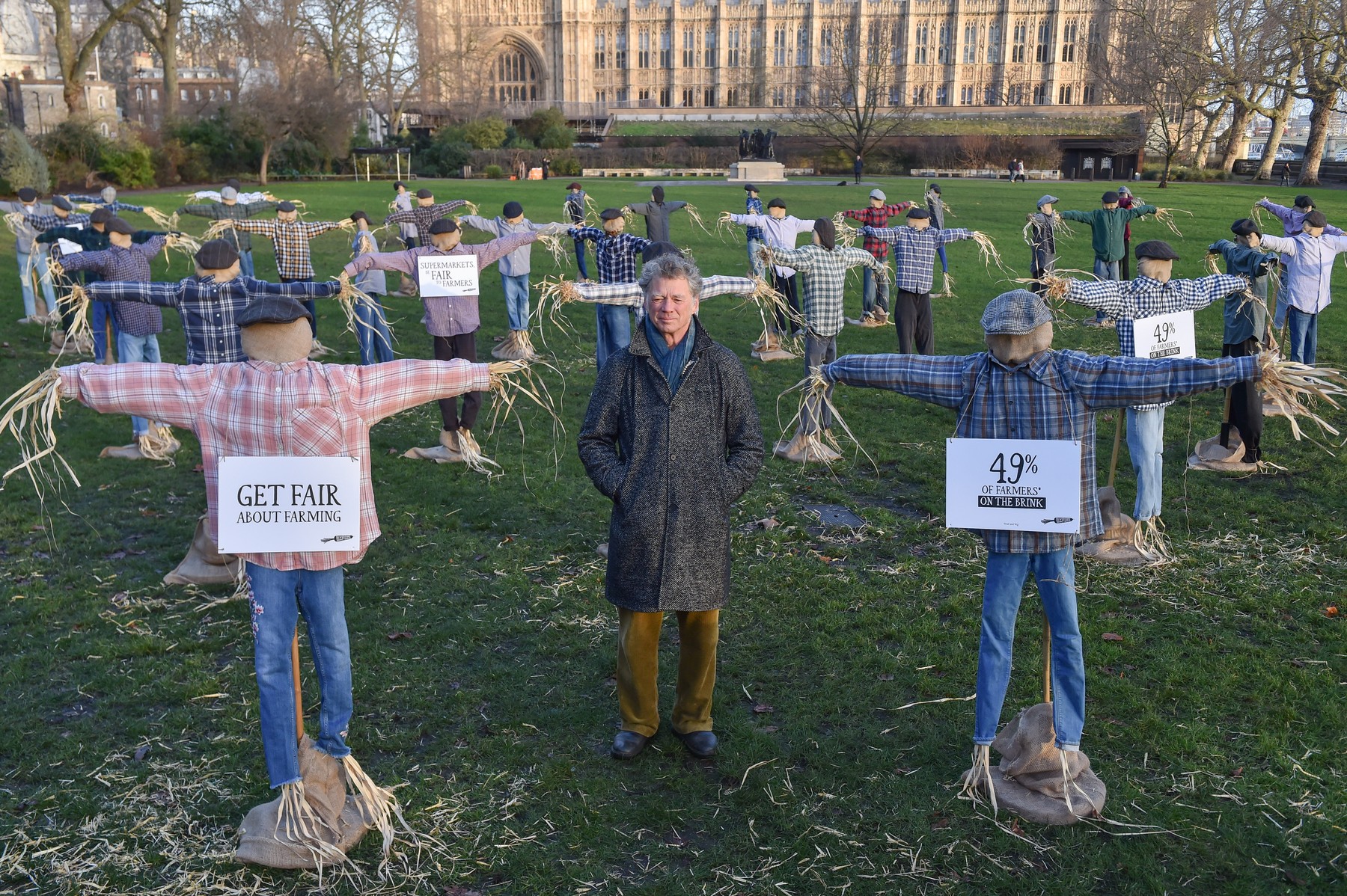 protest, kmetje, Velika Britanija, London