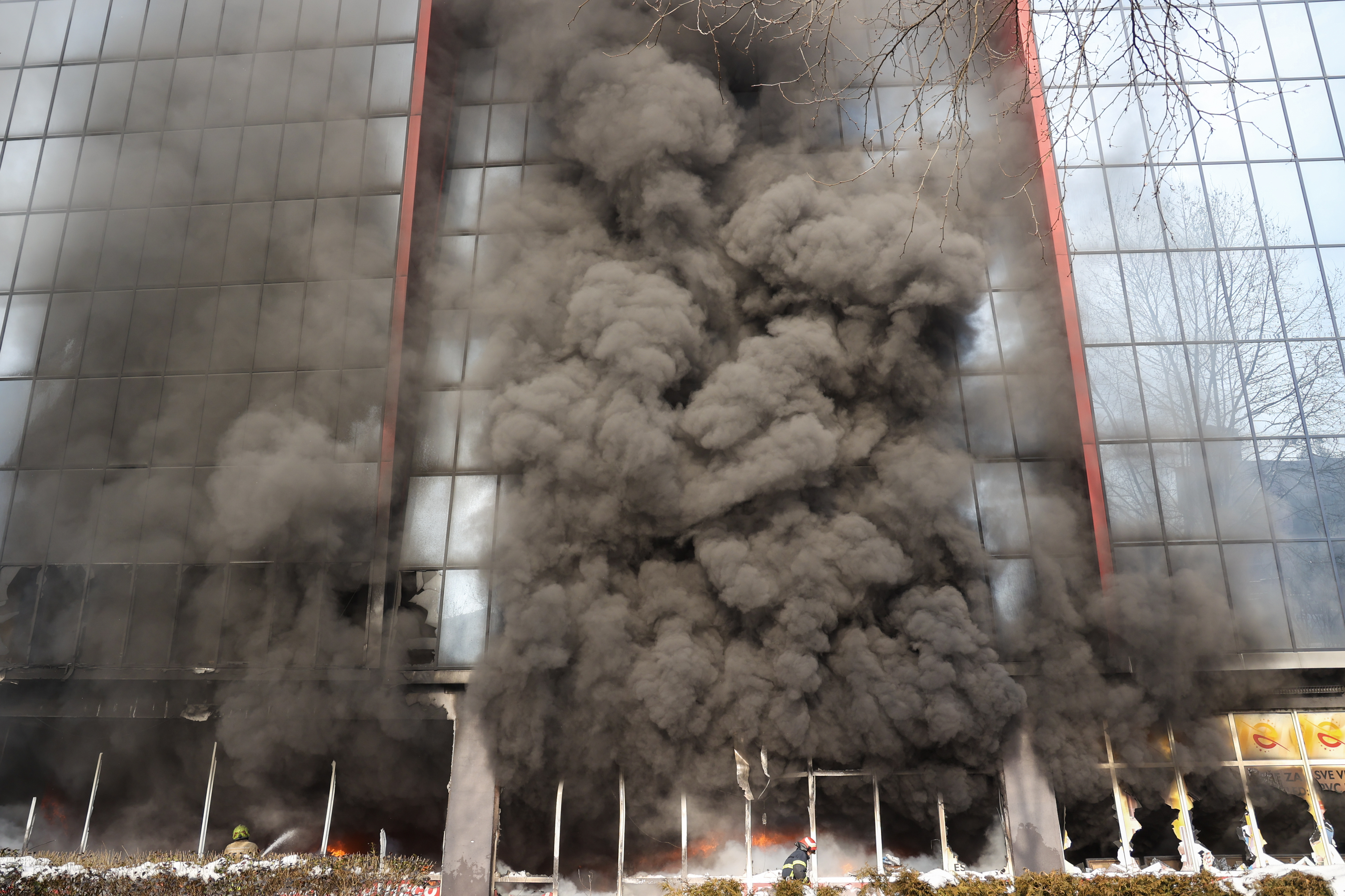 Požar v Sarajevu (Foto: Armin Durgut/PIXSELL/BOBO)