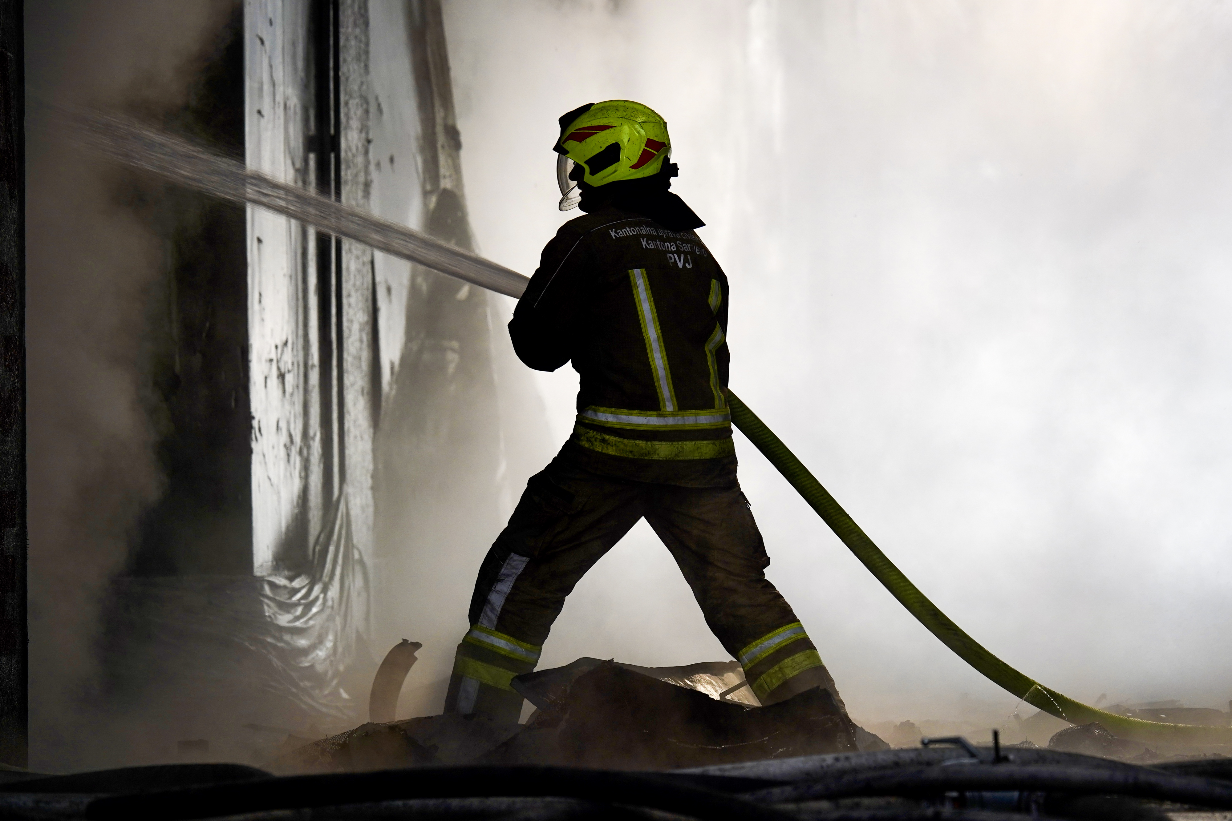Požar v Sarajevu (Foto: Armin Durgut/PIXSELL/BOBO)