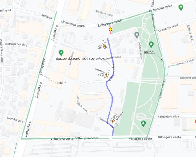 obvoz, valjhunova ulica