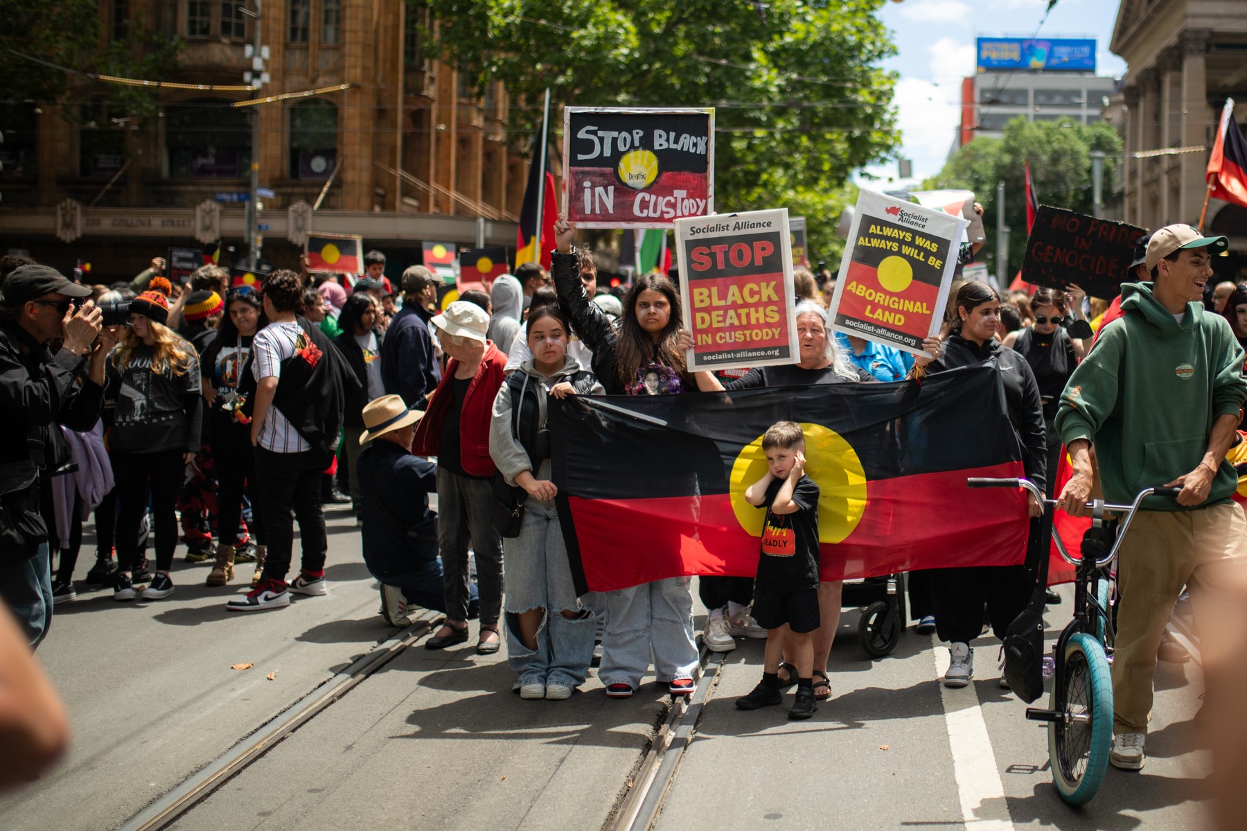 Avstralija, Melbourne, Dan Avstralije, protesti