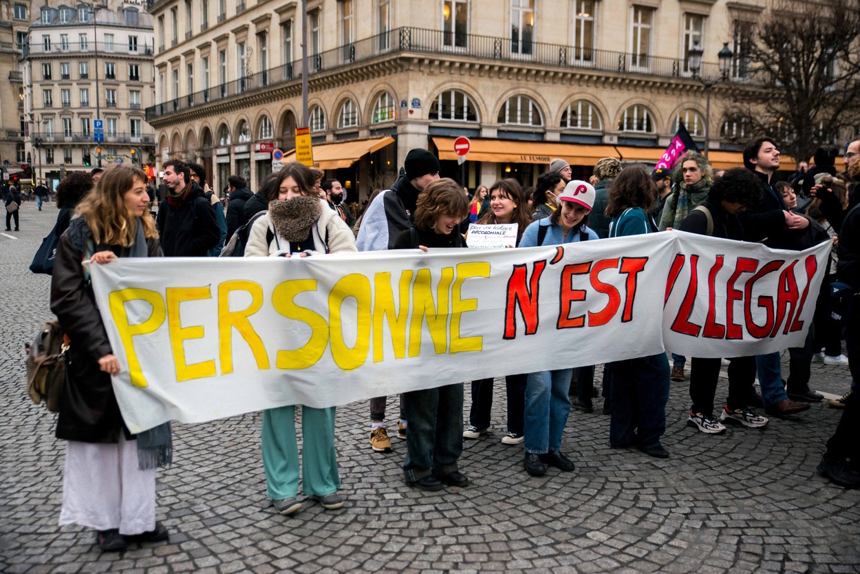 Protesti zoper sporni zakon o priseljevanju