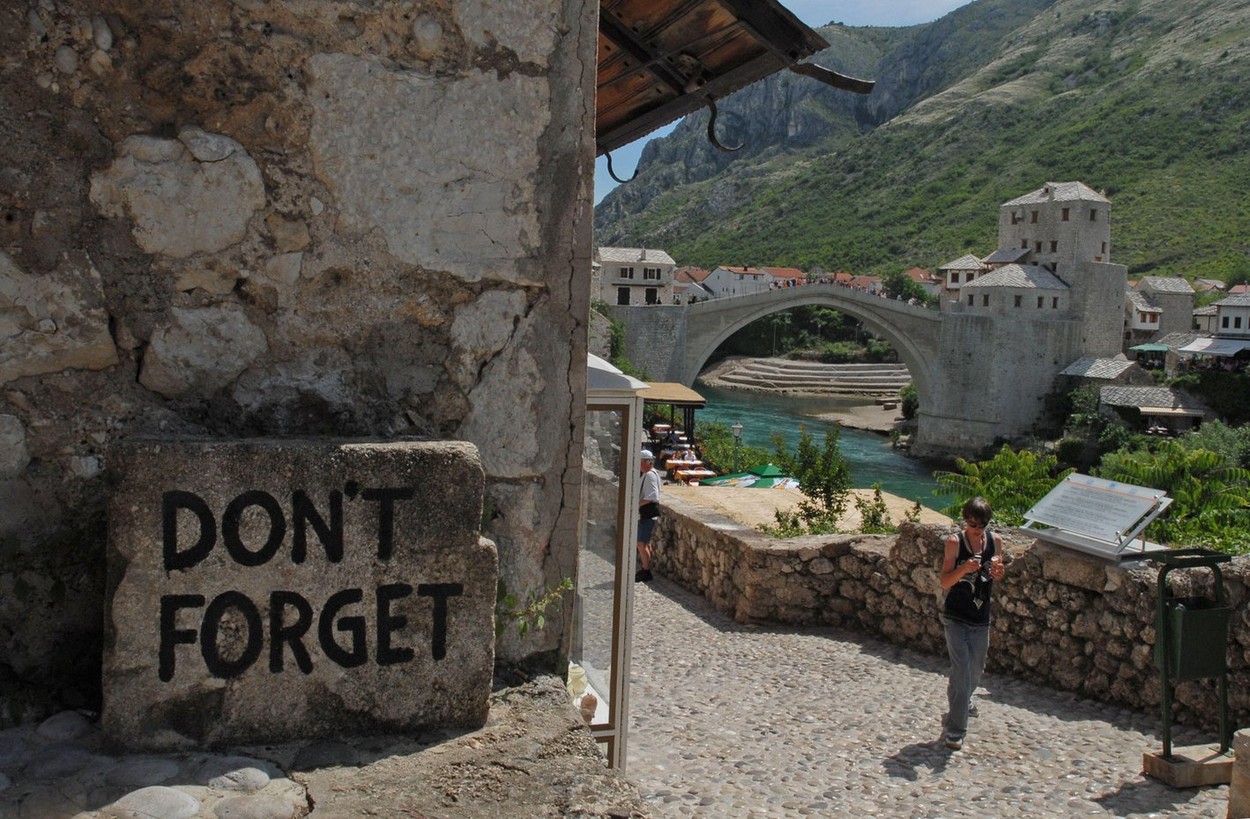 mostar, vojna v BiH, most