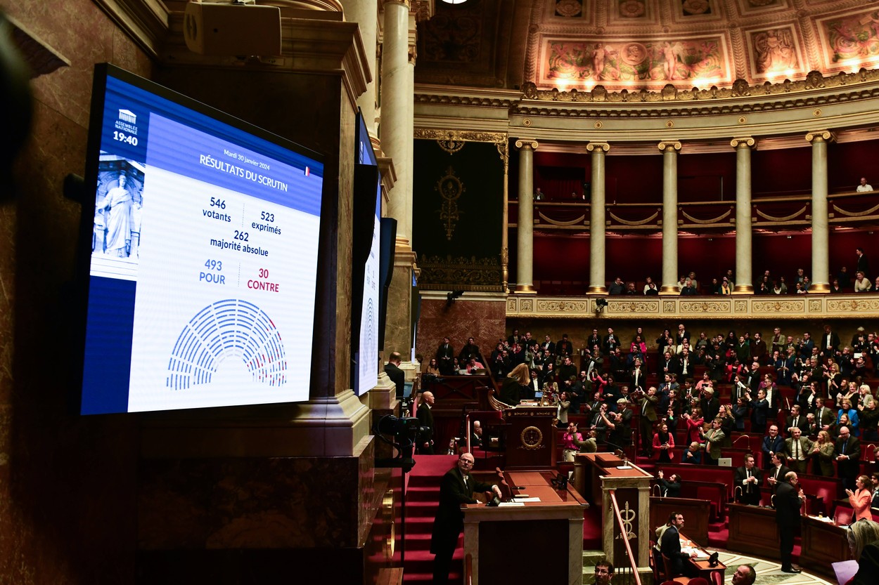 francija, pravica do splava, narodna skupščina