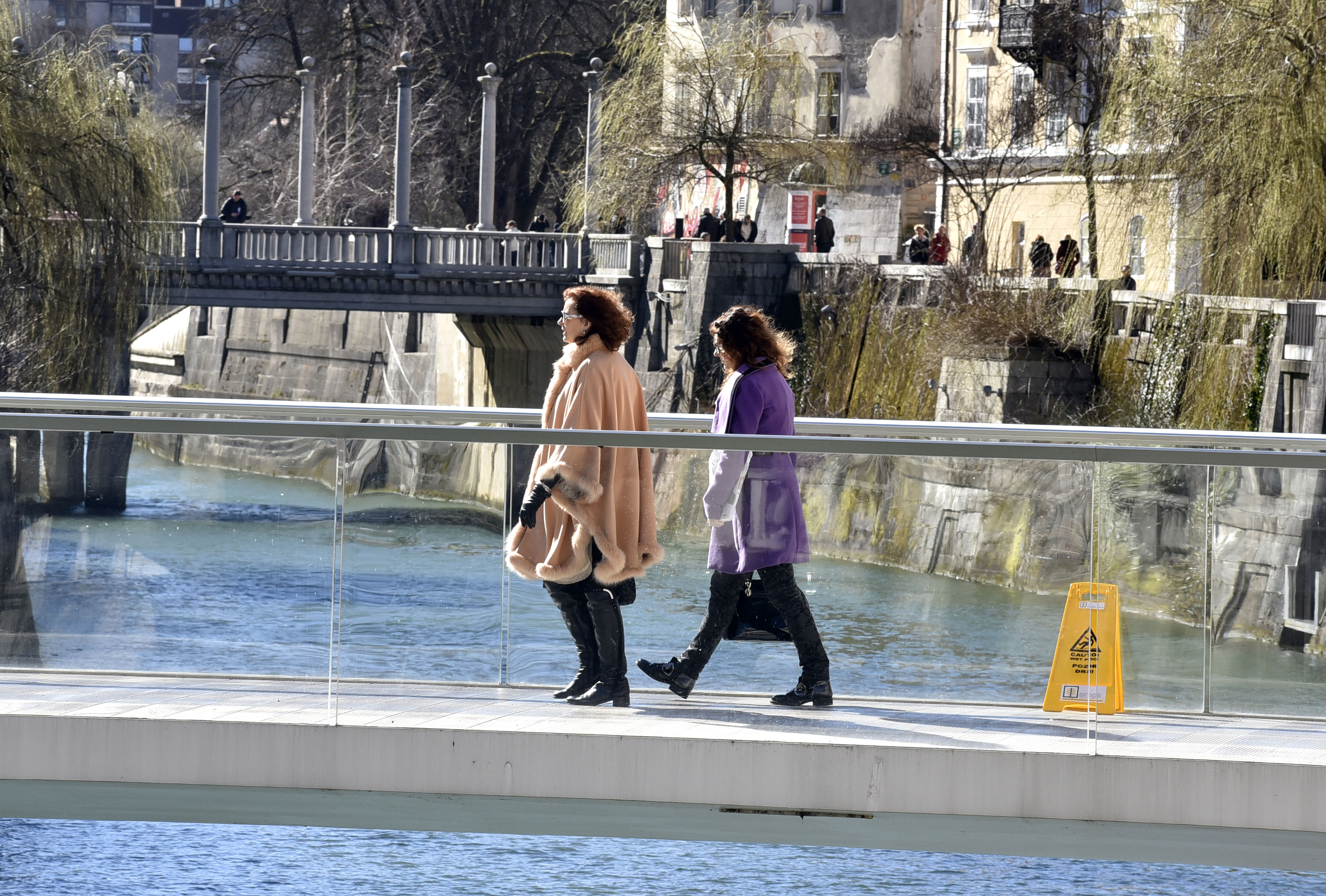 Ljubljana, most, vreme