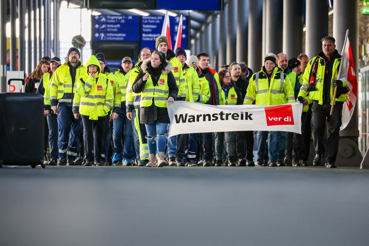 stavka, nemčija, letališče