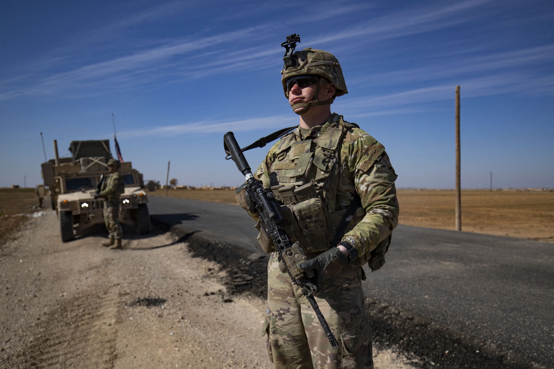 Ameriški vojak v Siriji