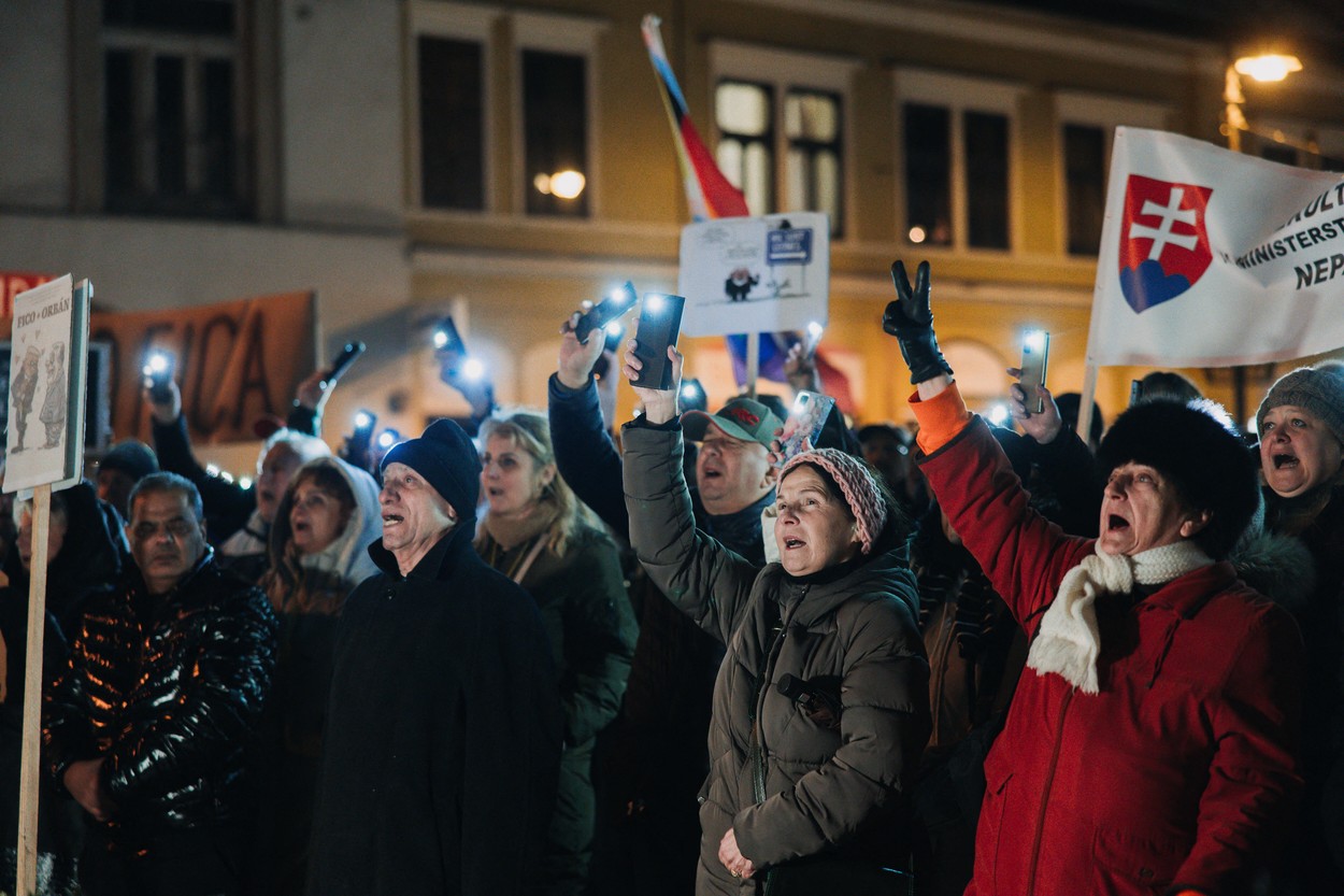 Slovaška, protest