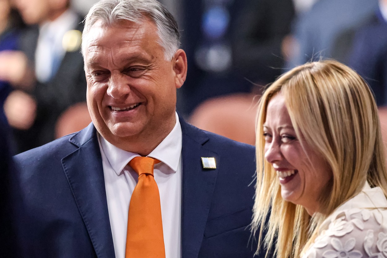 ORBAN IN MELONI