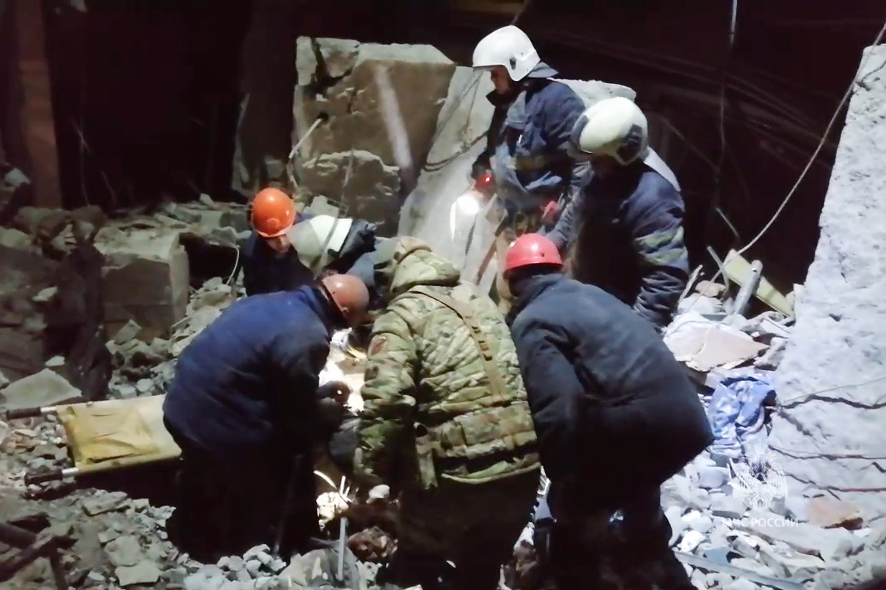 Prizor iz mesta Lisičansk po napadu