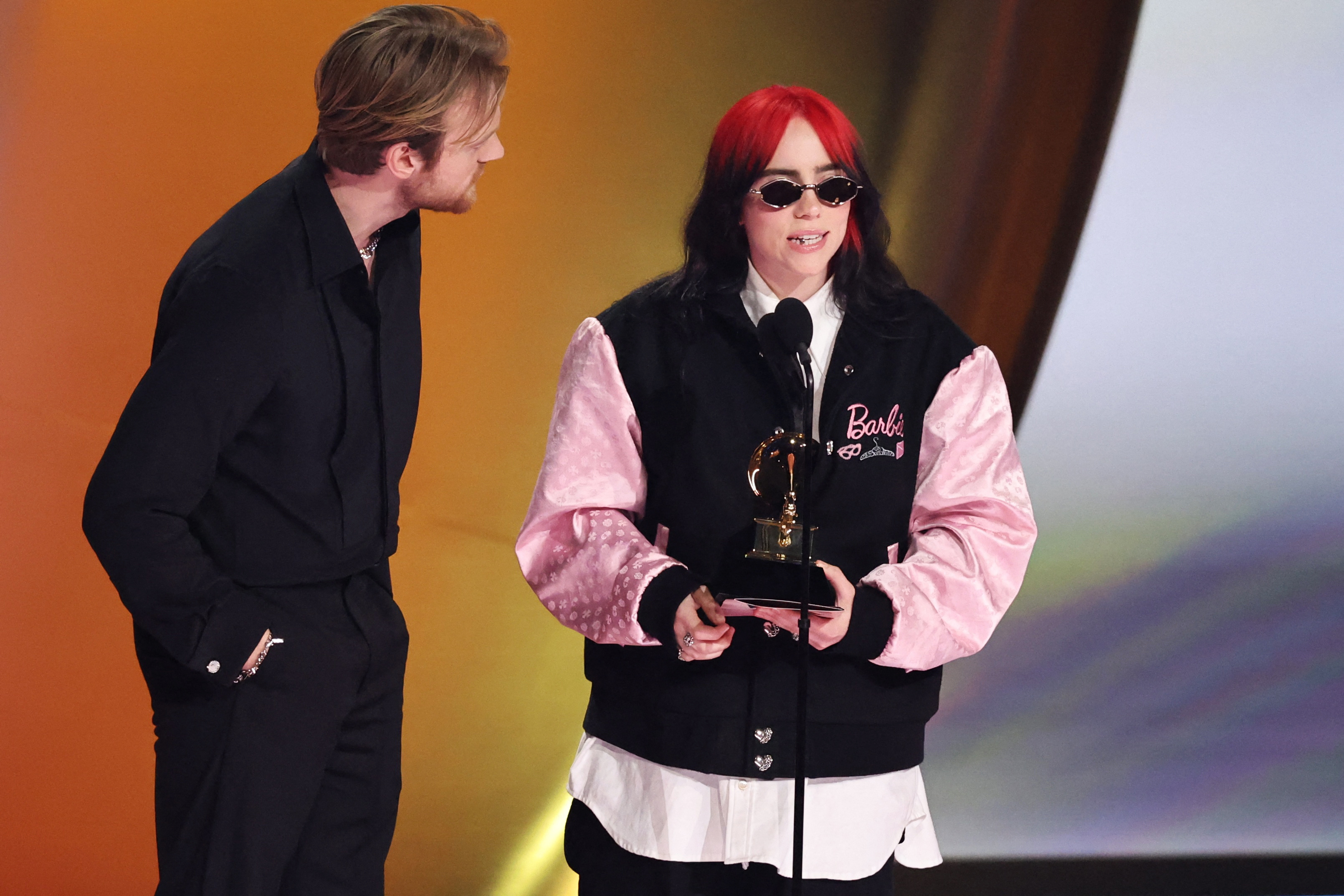 Billie Eilish in Finneas O'Connell (Foto: Mike Blake/REUTERS)