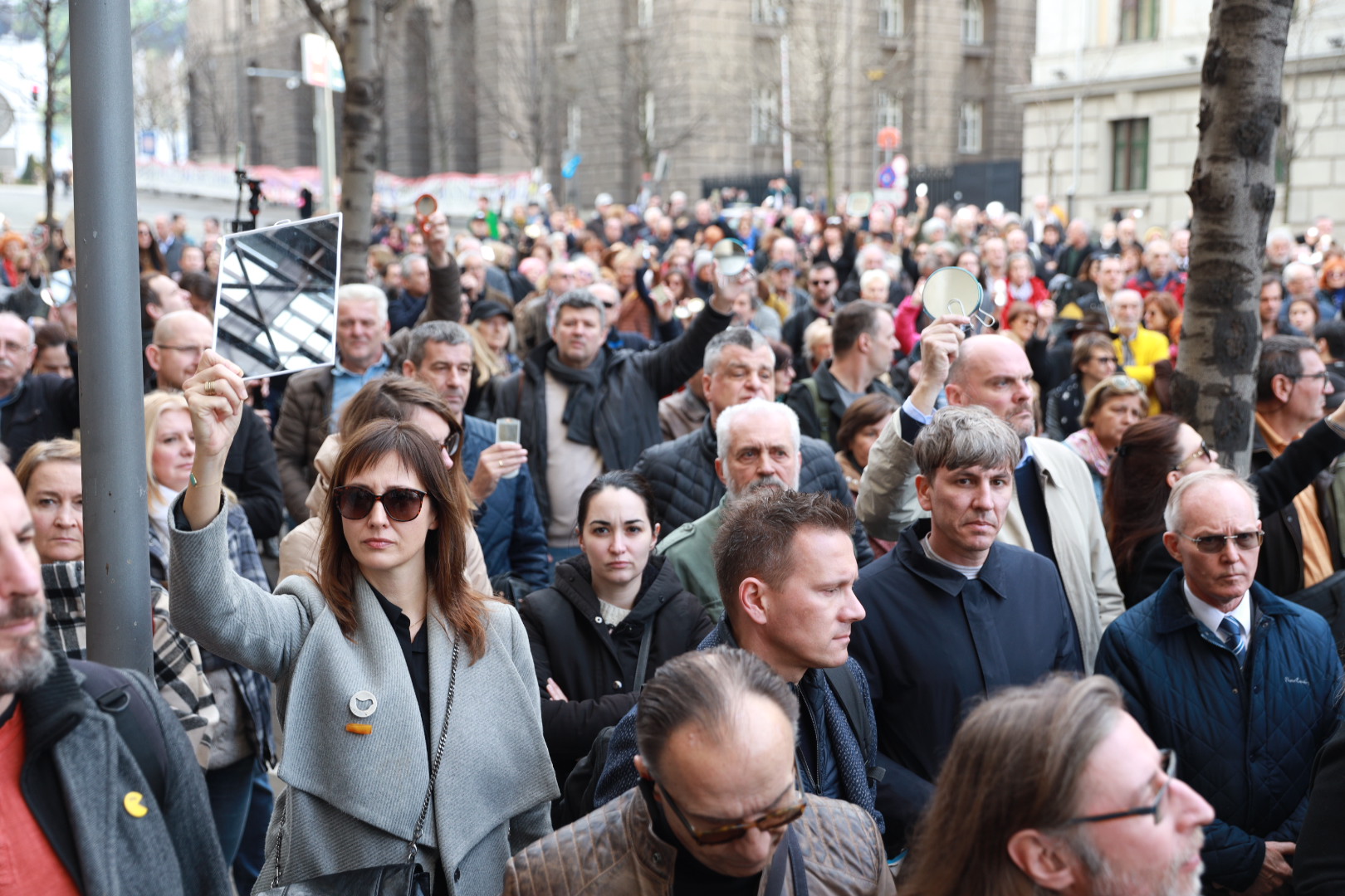 Slavko Ćuruvija, protest