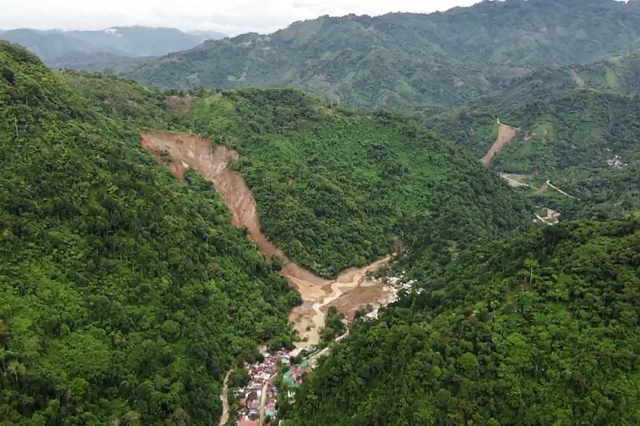 zemeljski plaz na filipinih