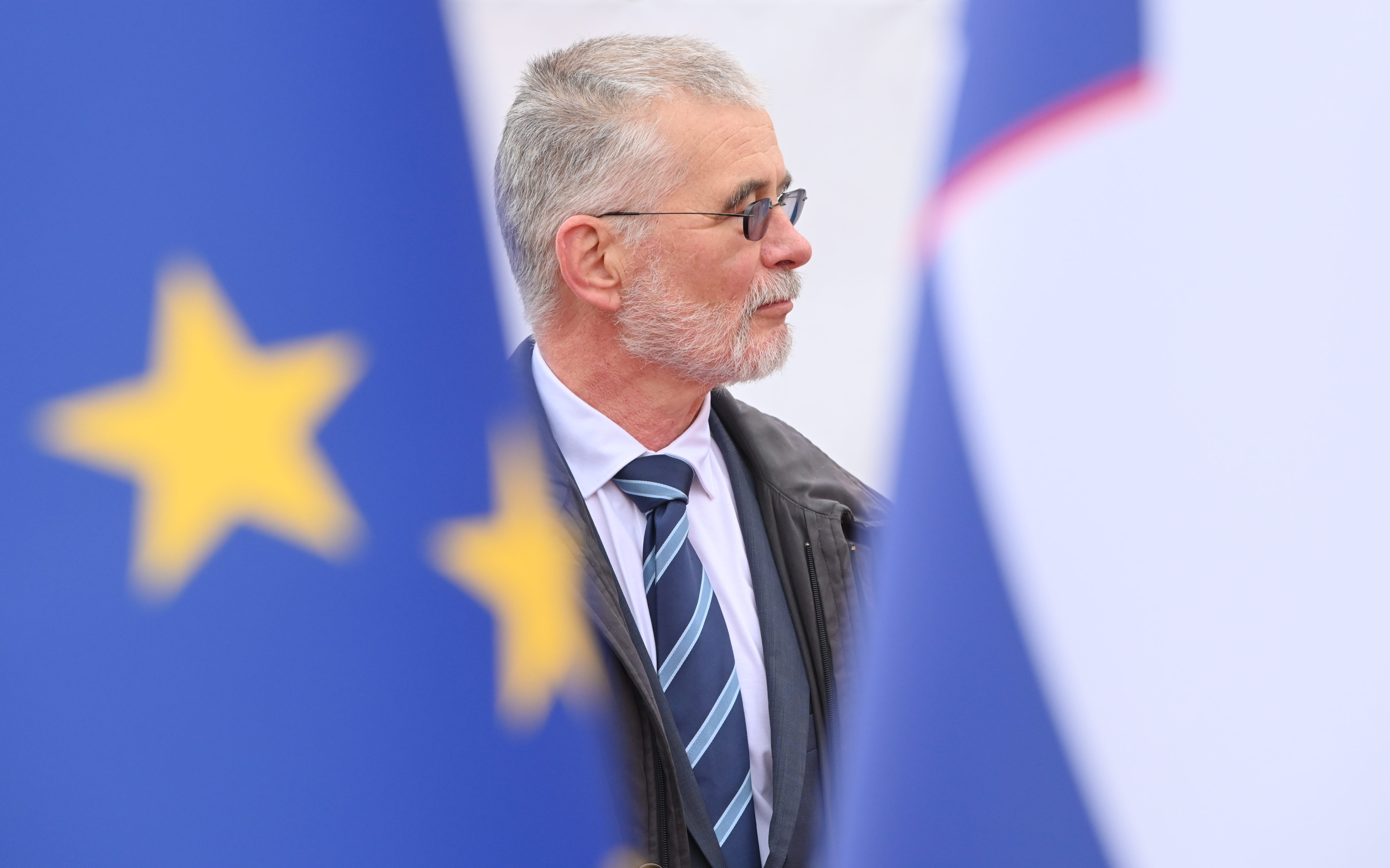 Položitev temeljnega kamna na Vrazovem trgu (Foto: Žiga Živulović jr. /BOBO)