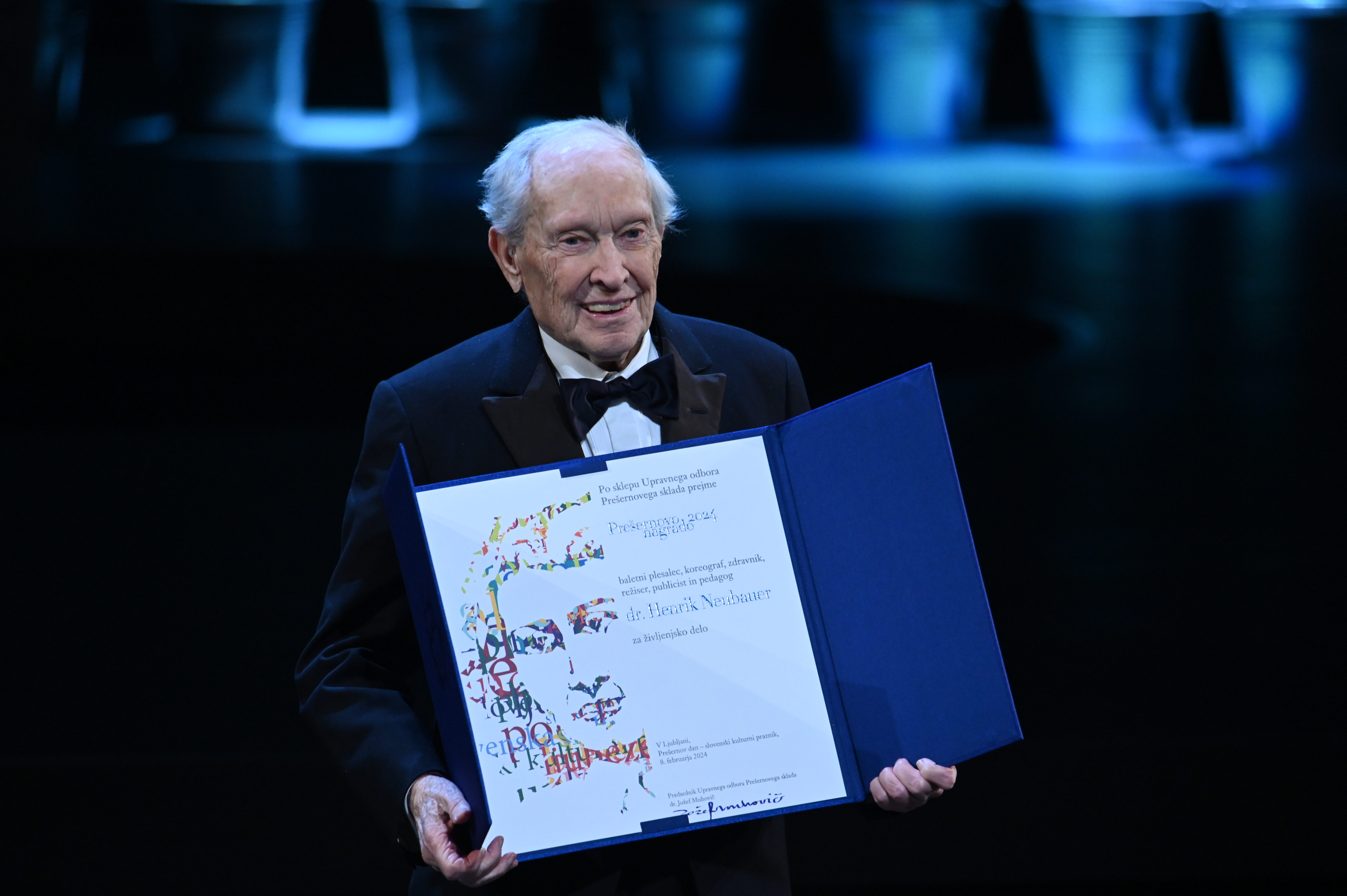 Baletni plesalec, koreograf, režiser, publicist in pedagog Henrik Neubauer