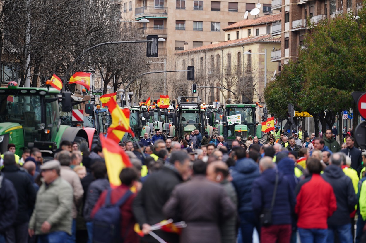 protesti, kmetje, španija