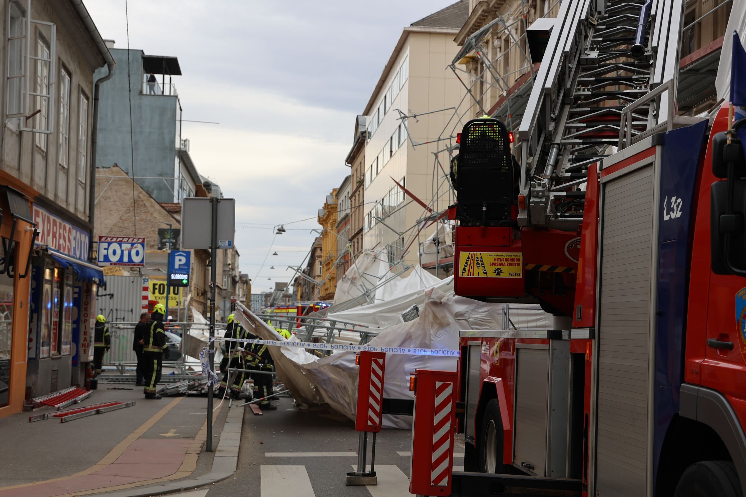 gradbeni oder, hrvaška, nesreča