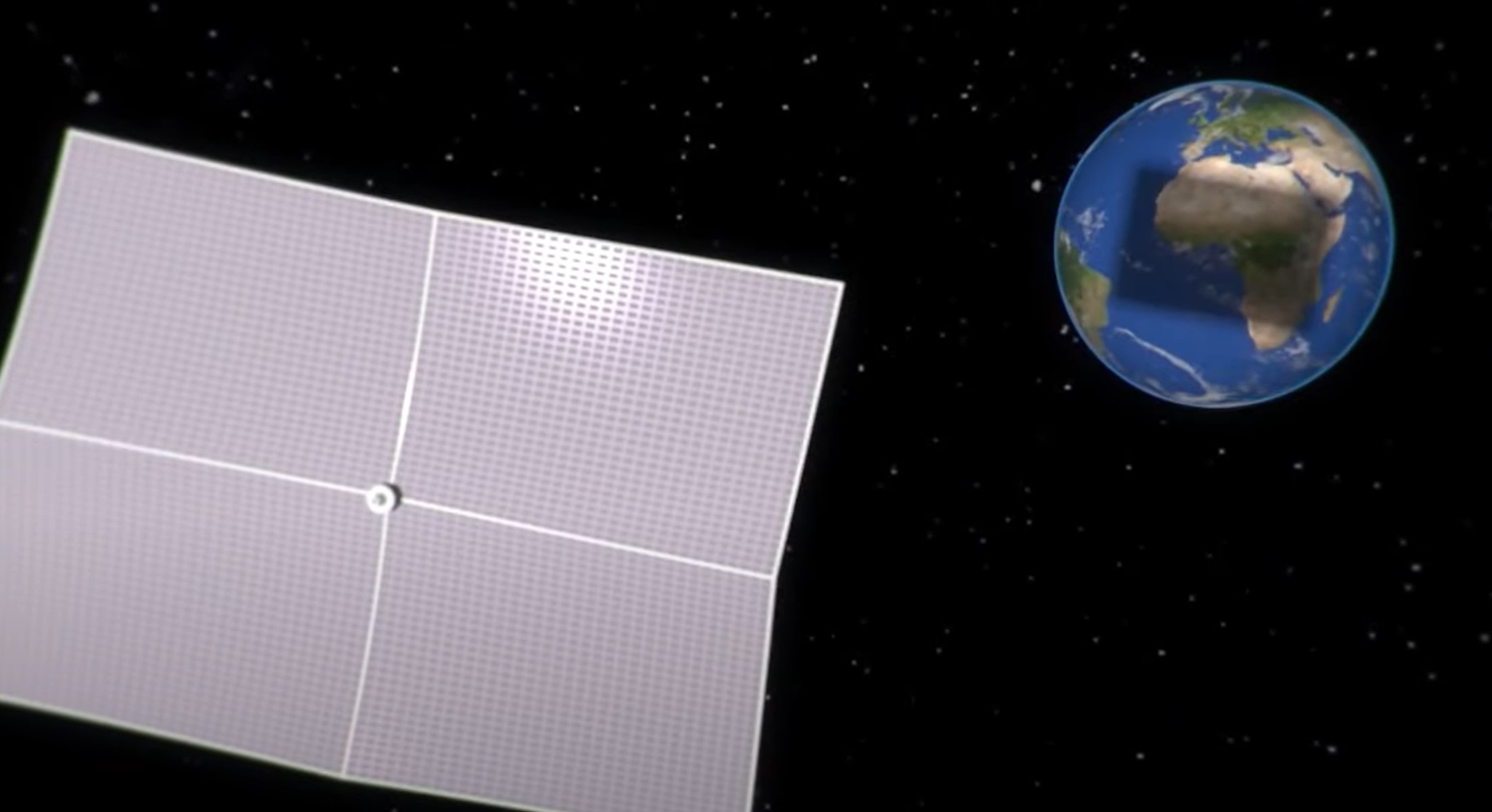 vesoljski senčnik, vesolje