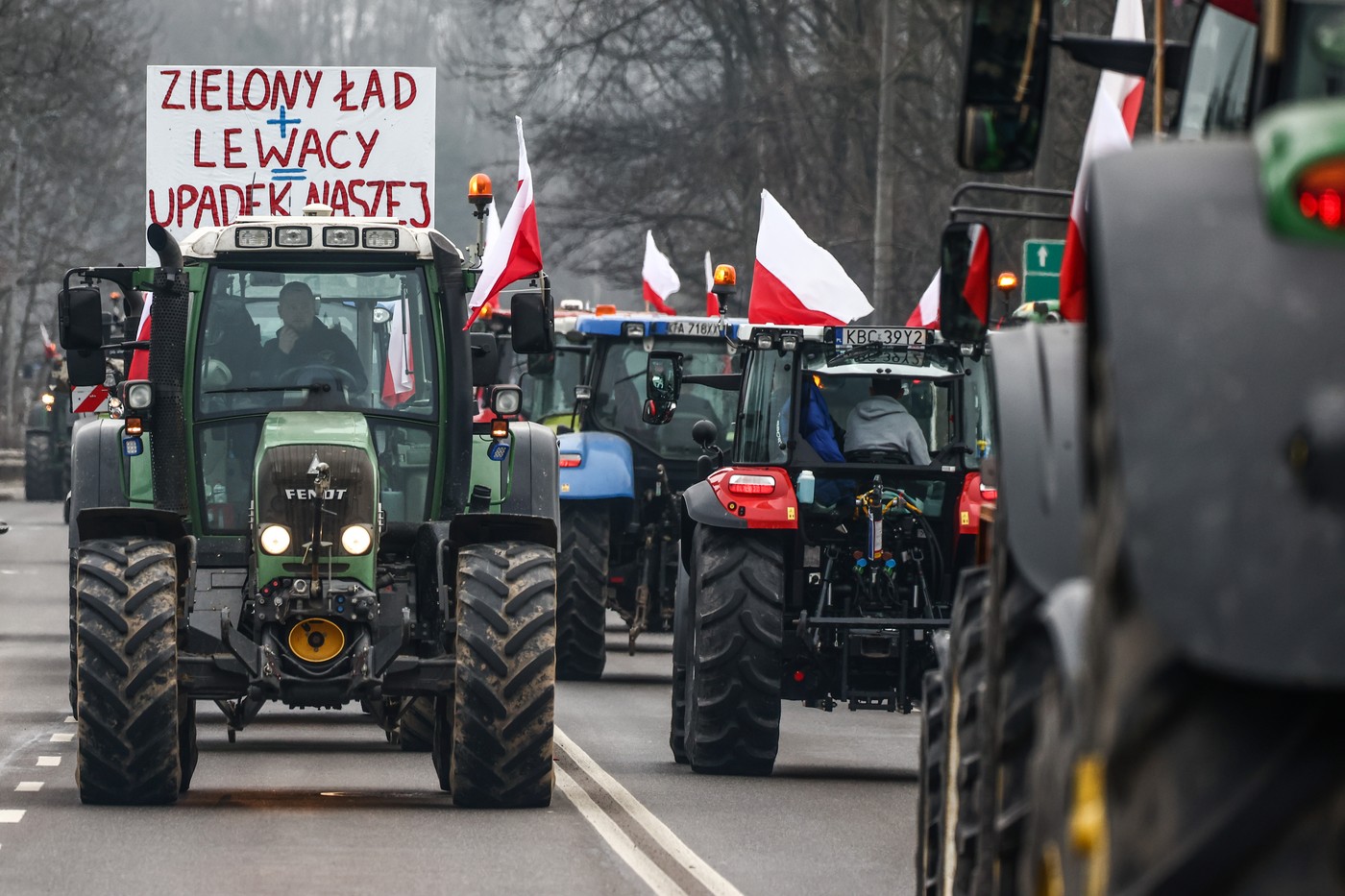 Poljska, kmetje, protest poljskih kmetov