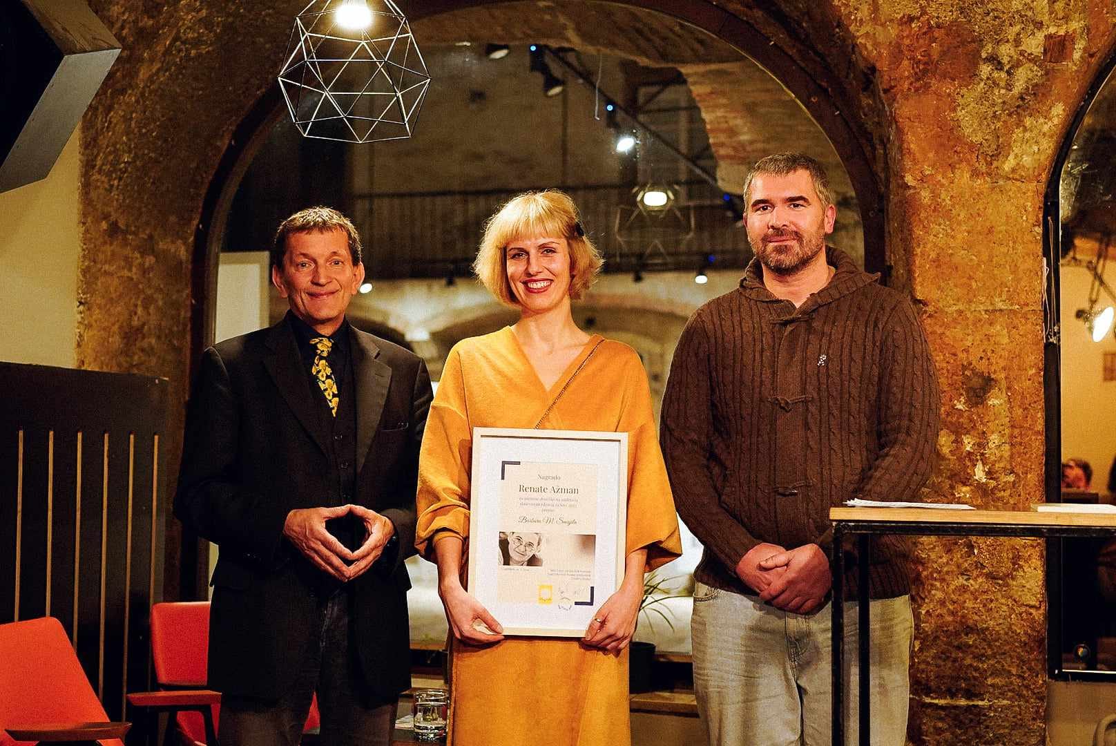 NAGRADA, BARBARA M. SMAJILA