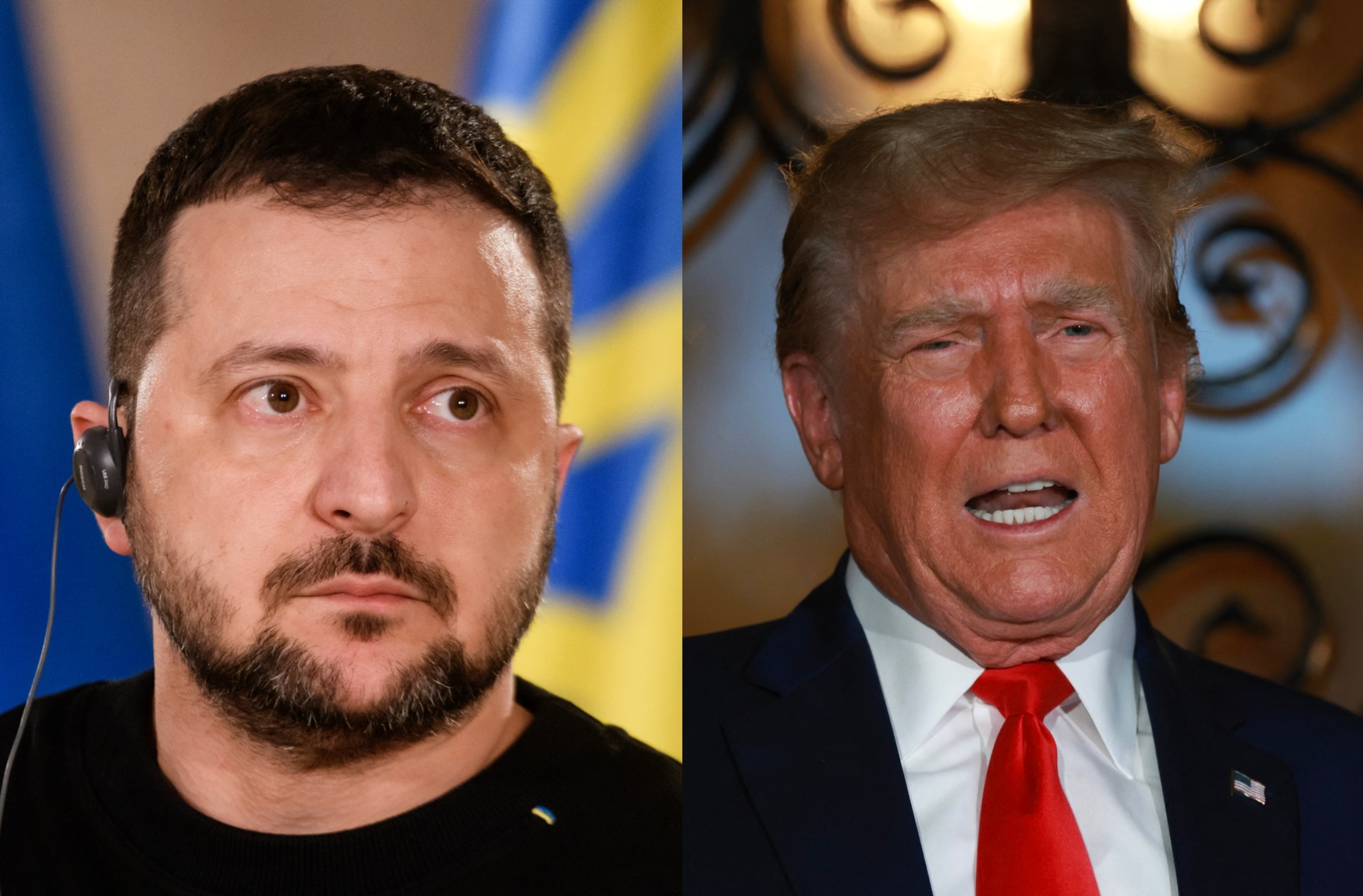 Volodimir Zelenski, Donald Trump