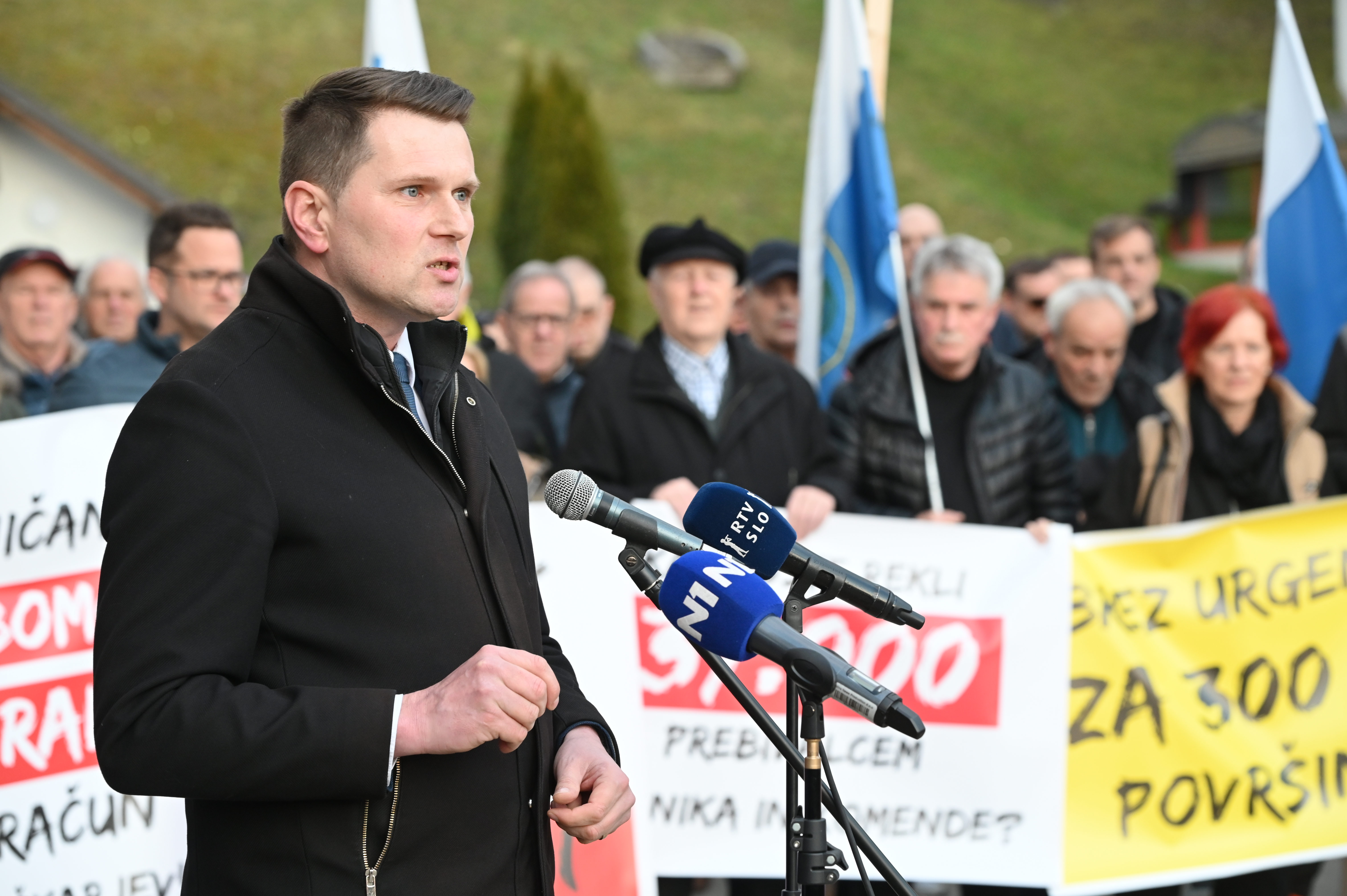 Župan Kamnika Matej Slapar (Foto: Žiga Živulović jr./BOBO)