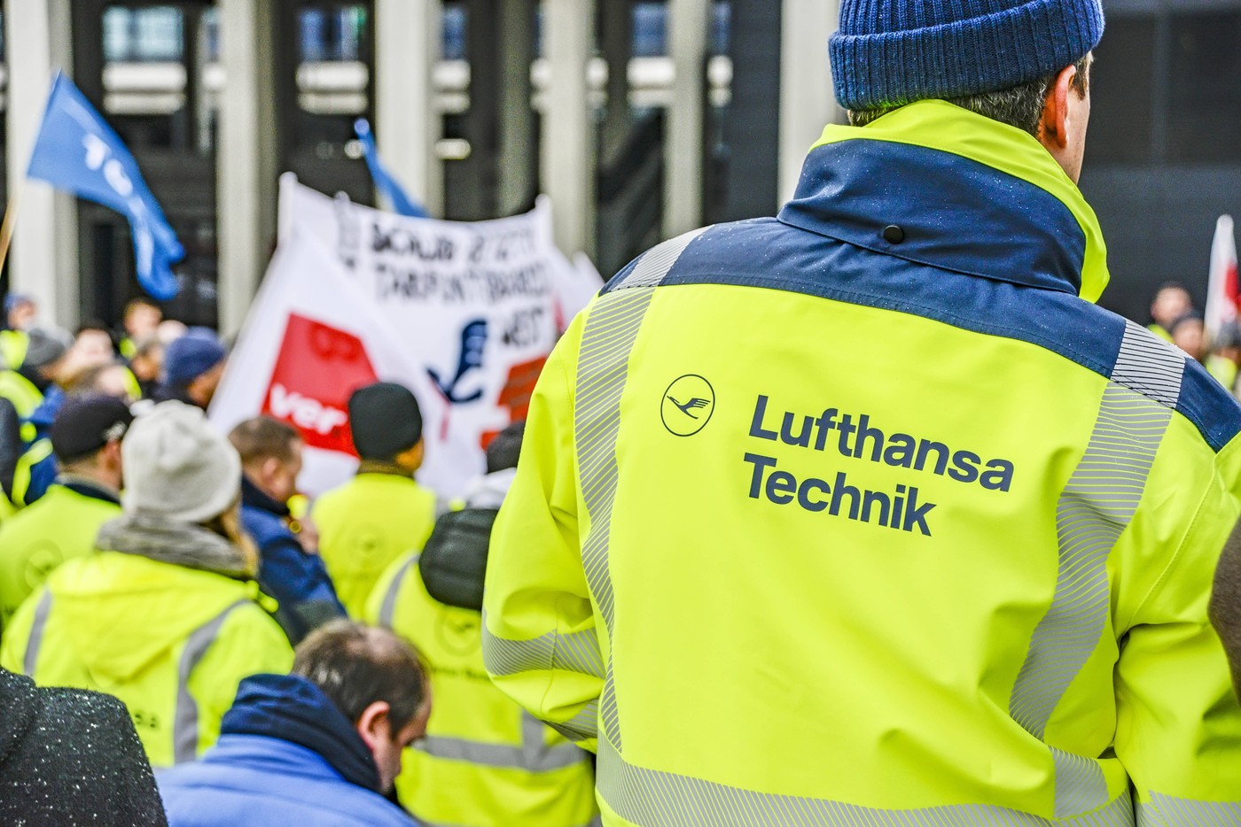 stavka Lufthanse, Lufthansa, stavka, letališko osebje