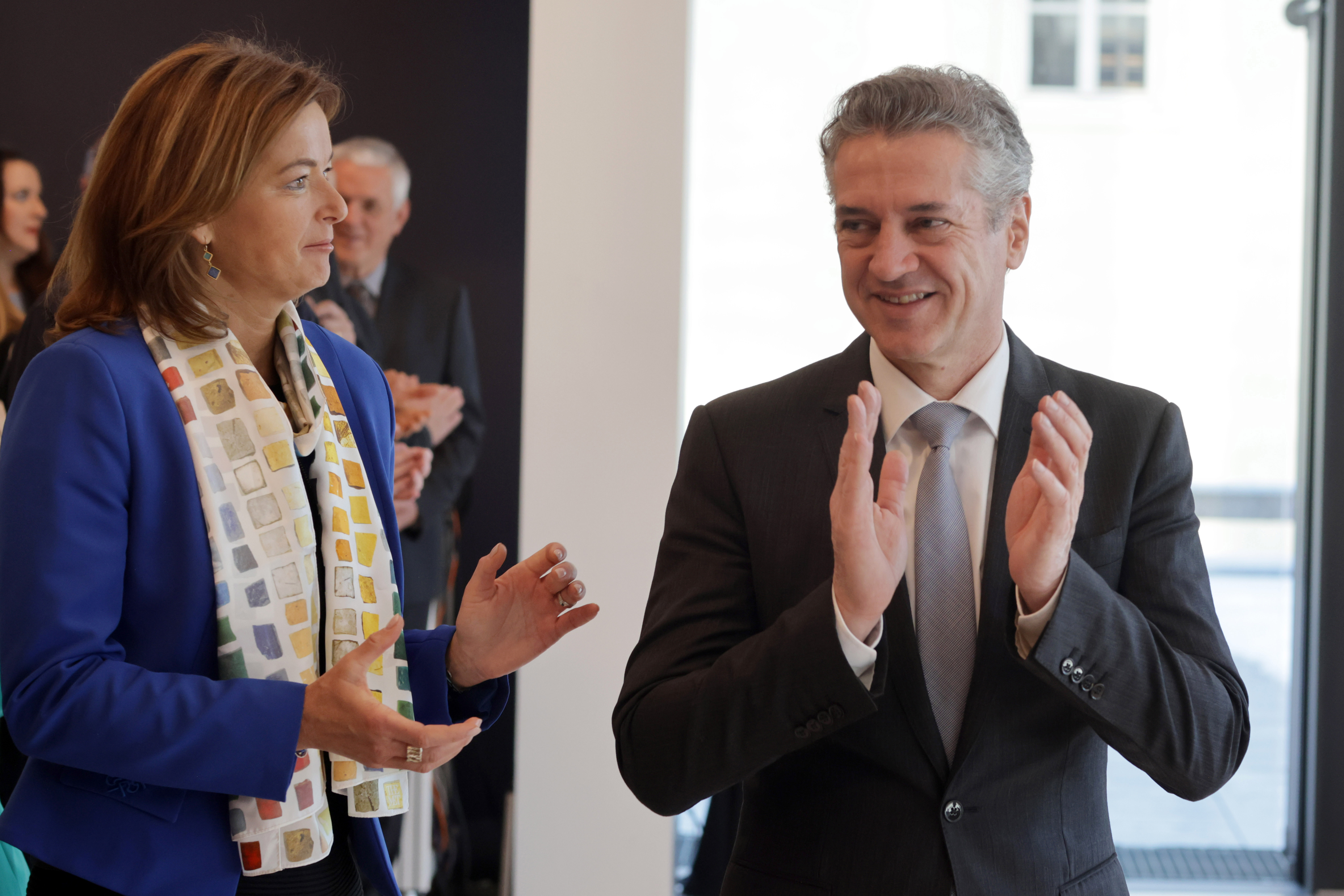 Tanja Fajon, Robert Golob