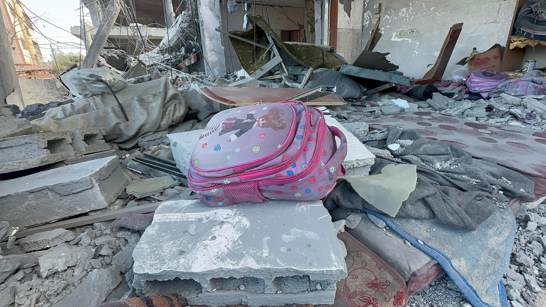 posledice izraelskega napada v Gazi