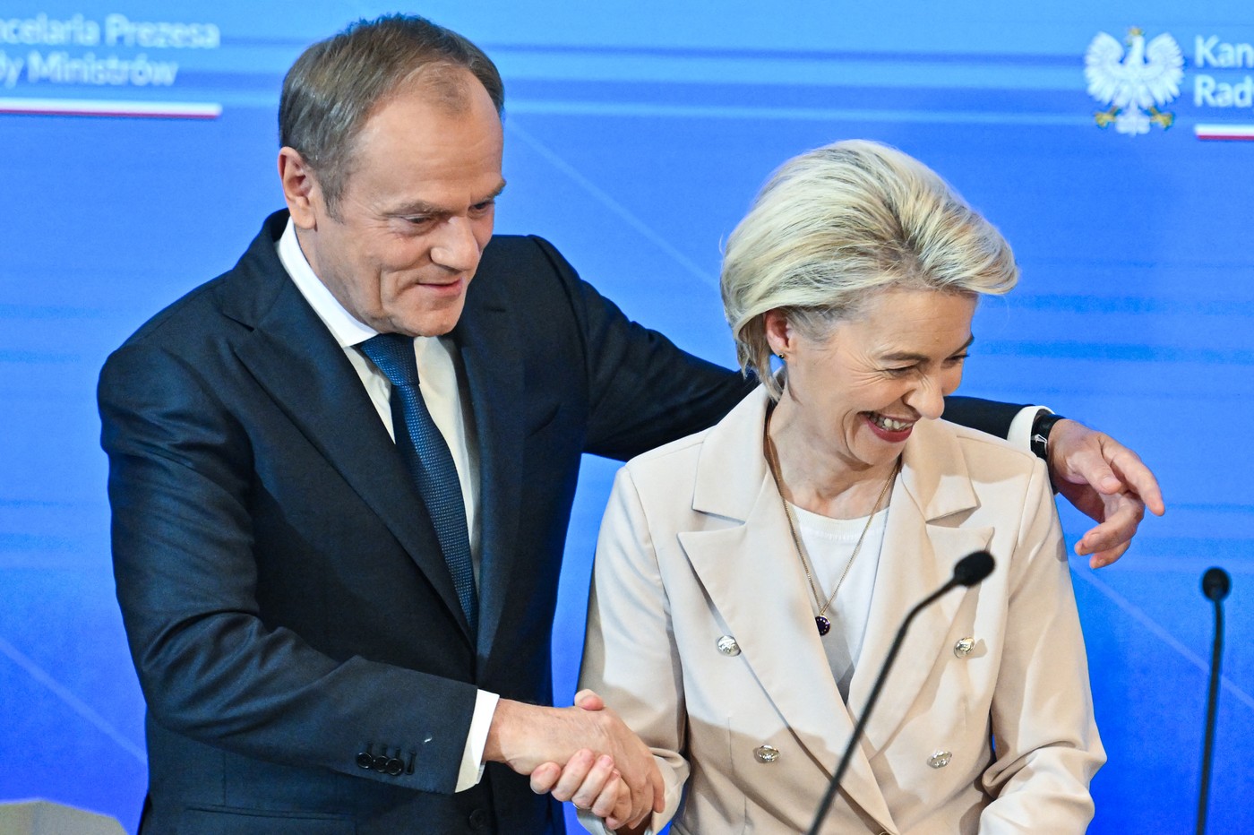 Ursula Von Der Leyen, Donald Tusk