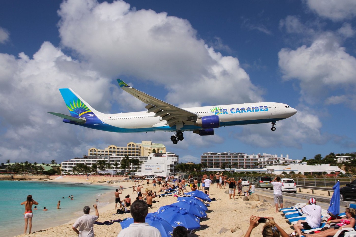 St. Maarten, Karibi, letališče, Nizozemska