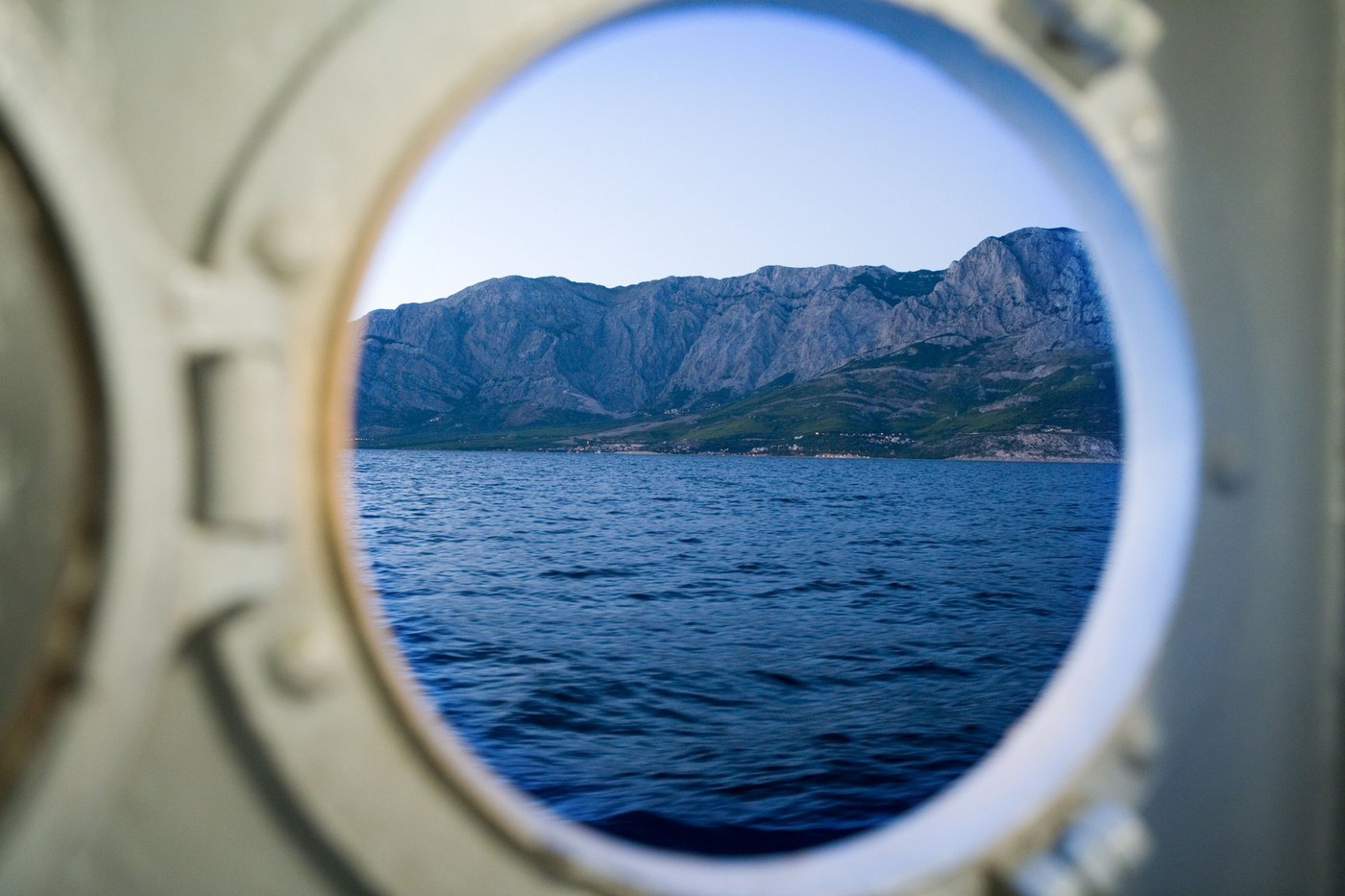 morje, hrvaško morje, ladijsko okno, hrvaško morje