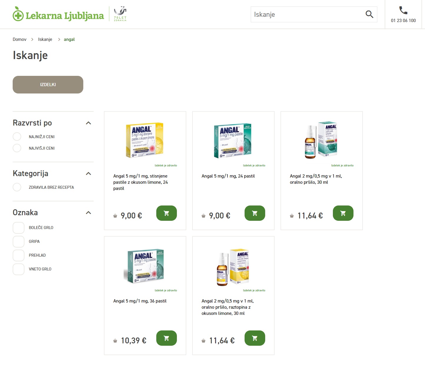 Foto: Lekarna Ljubljana/posnetek zaslona