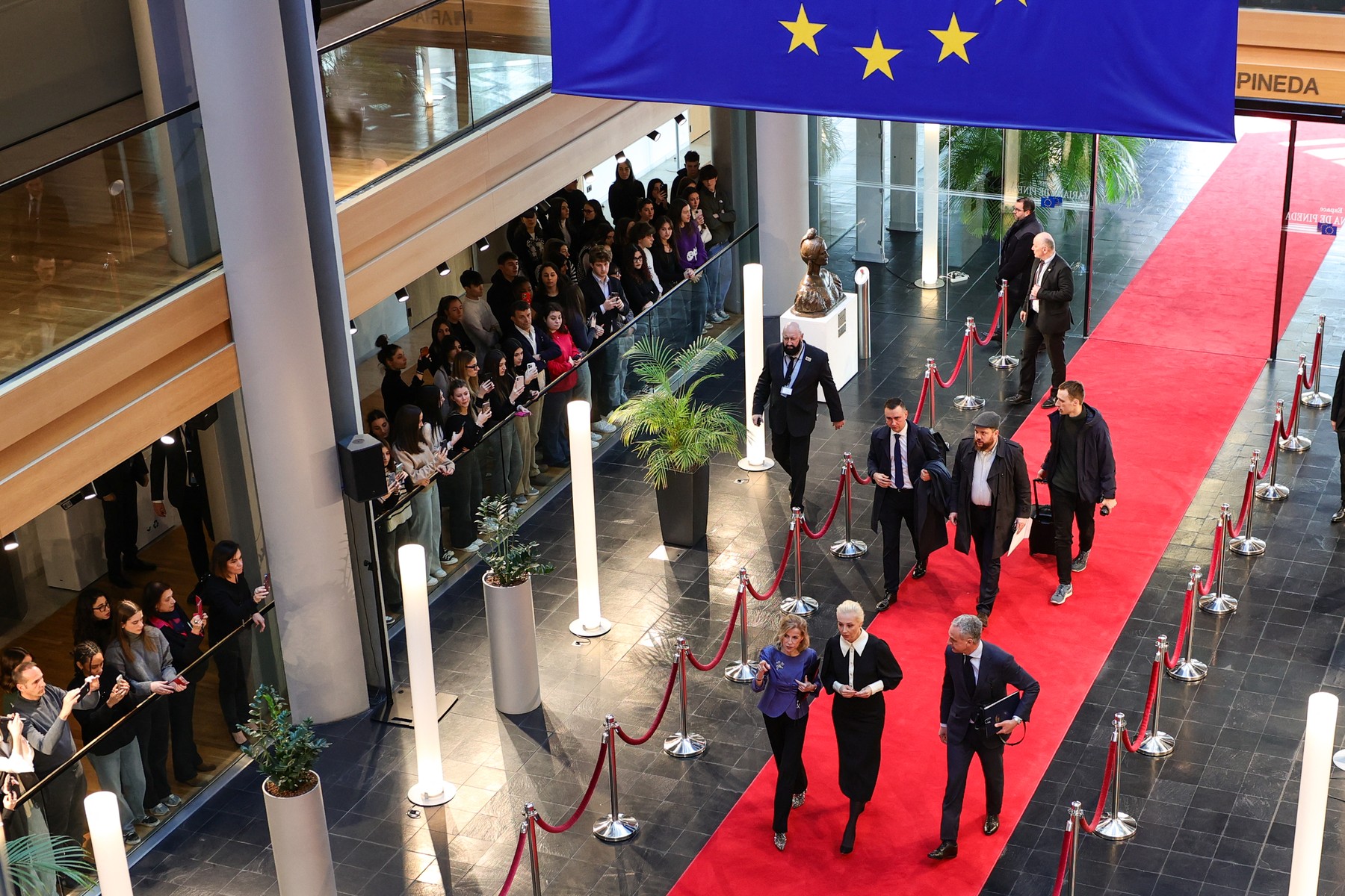 Julija Navalna, Aleksej Navalni, Evropski parlament