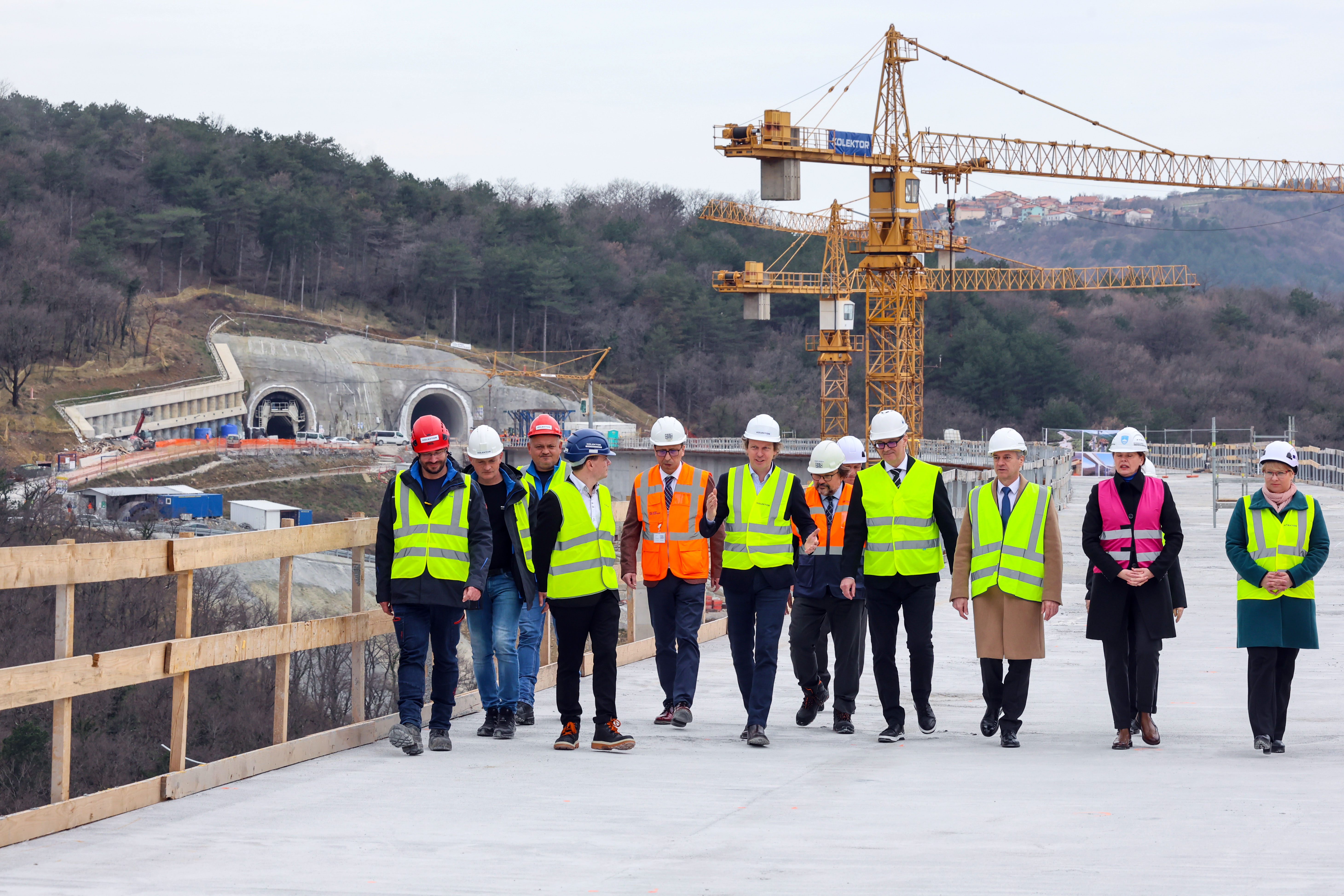 viadukt, Vinjan, otvoritev