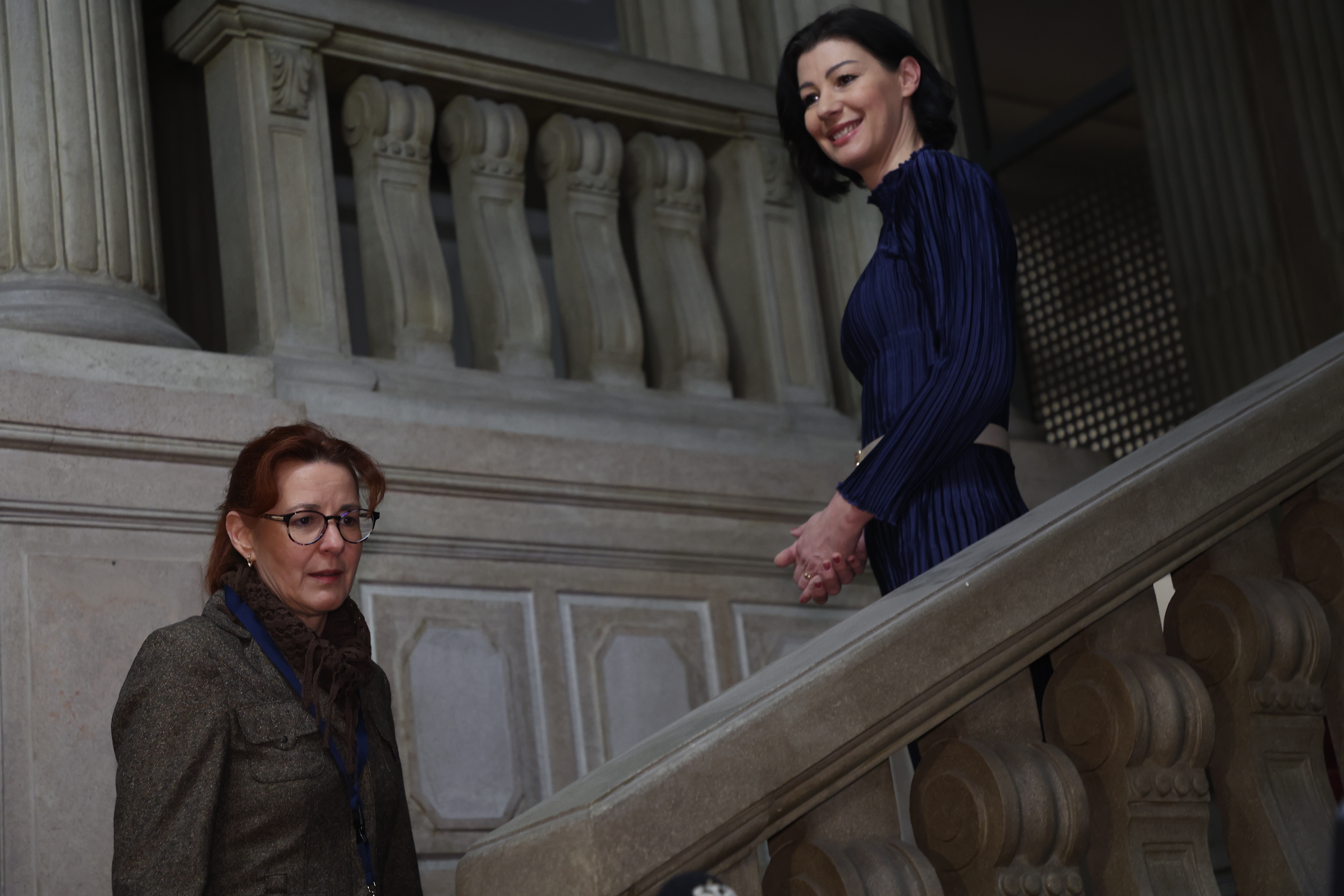 Dominika Švarc Pipan, Andreja Katič, predaja poslov