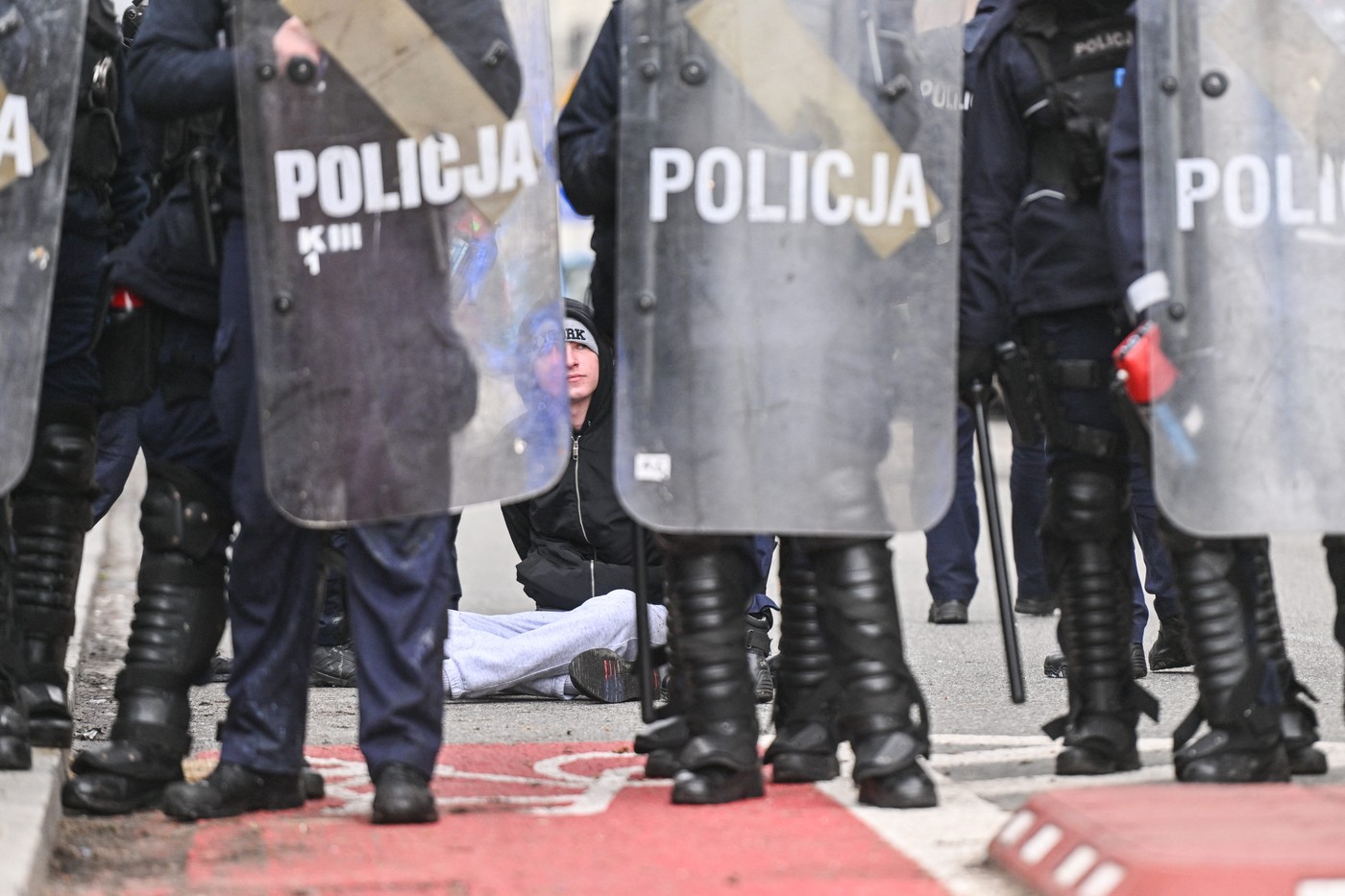 Protest kmetov v Varšavi