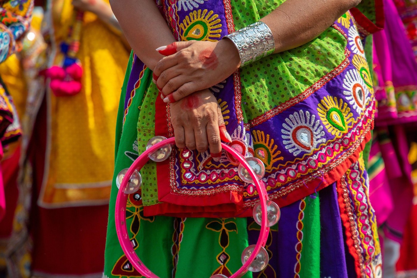indijska ženska v tradicionalnem oblačilu