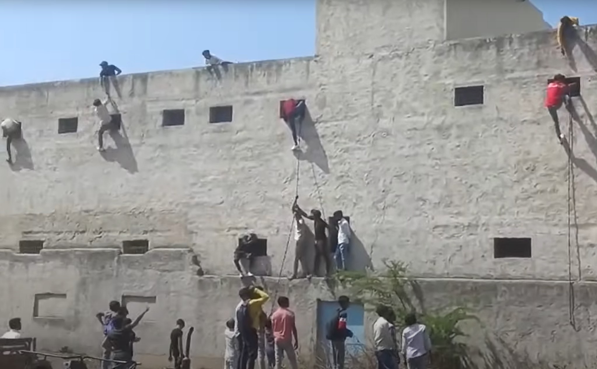 Indija, šola, plonkanje, izpit